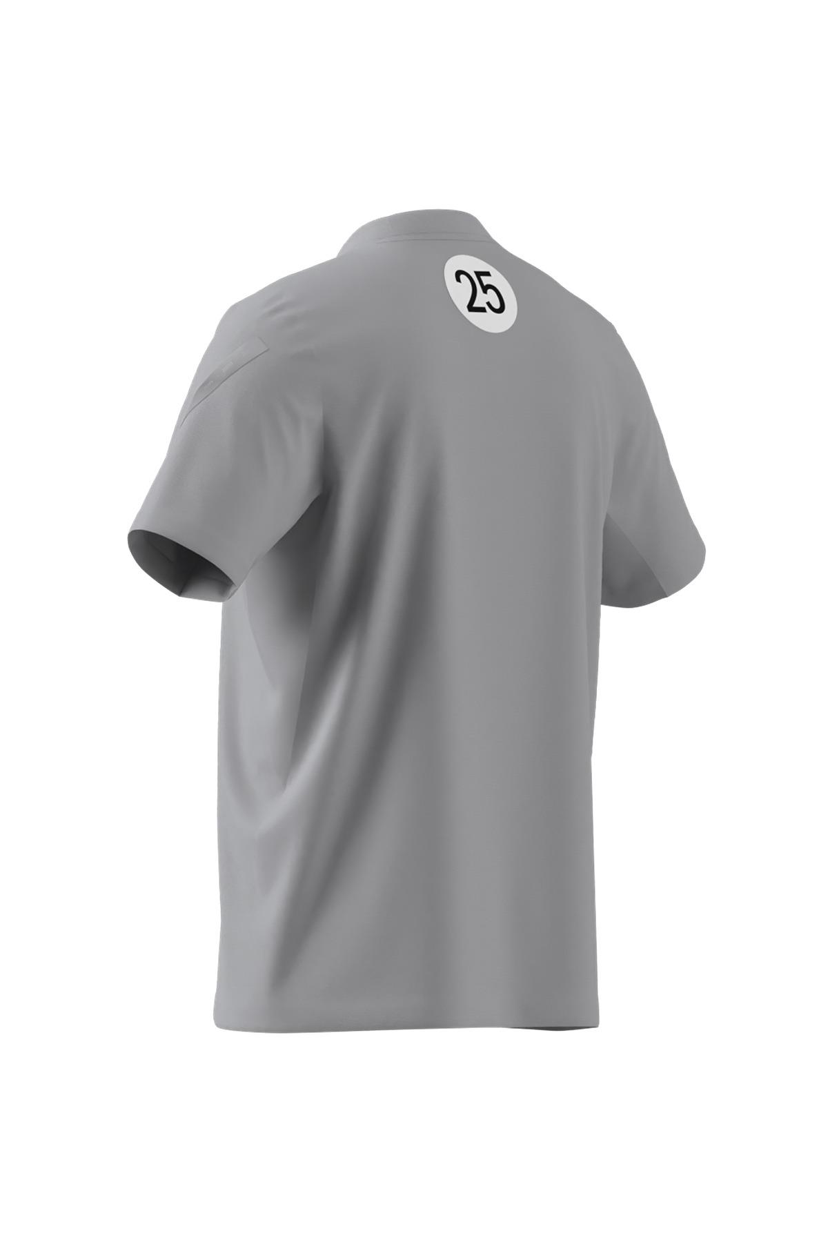 Erkek  Gri  T-Shirt MER SIL TEE M JW3481