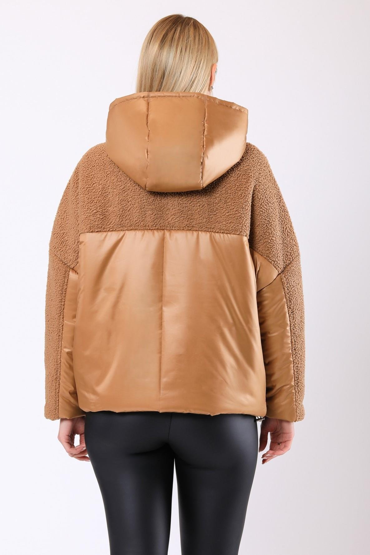Karamel Bianca Yün Puffer MontKaban