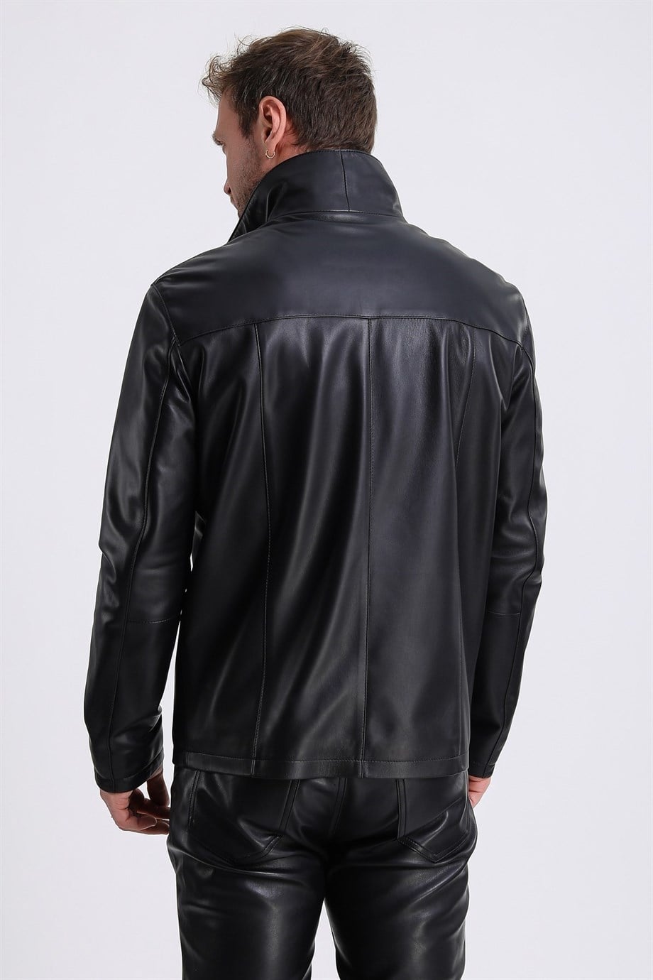 Siyah Classic Deri CeketCeket