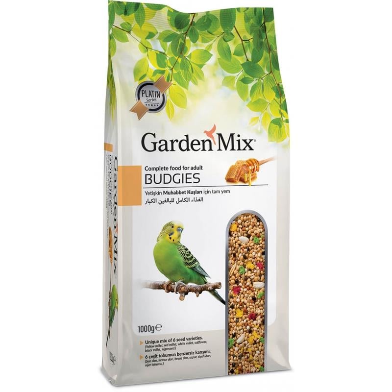 GARDEN MİXGarden Mix Platin Ballı Muhabbet Kuş Yemi 1 Kg.