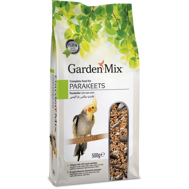 GARDEN MİXGarden Mix Platin Paraket Yemi 500 Gr.