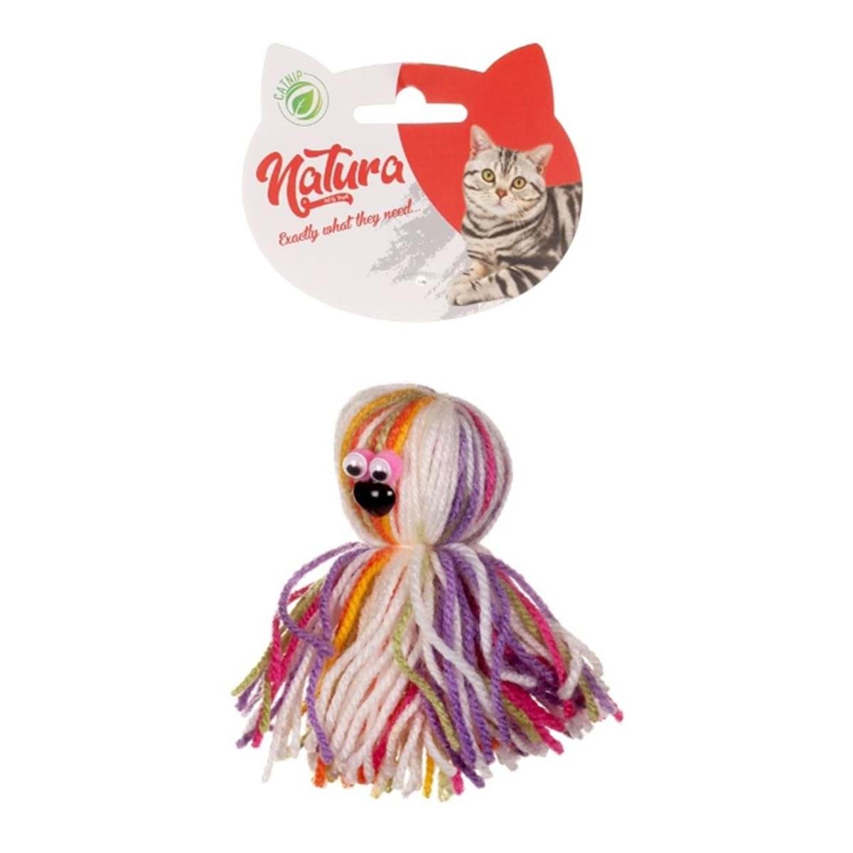 NATURANatura Pamuk Ahtapot Kedi Oyuncak 15 cm PTC-042