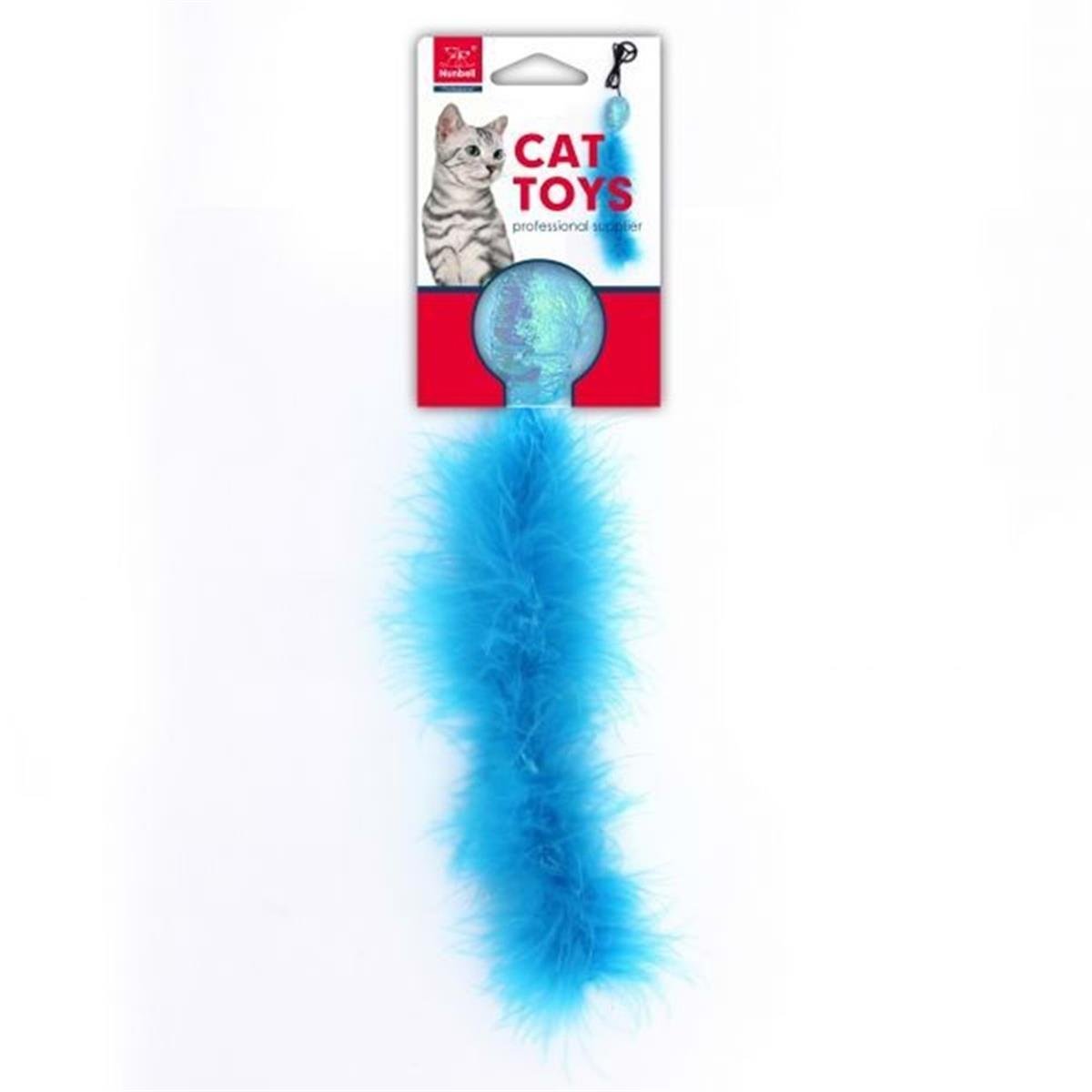 NUNBELLNUNBELL KEDİ OYUNCAGI TÜYLÜ TOP