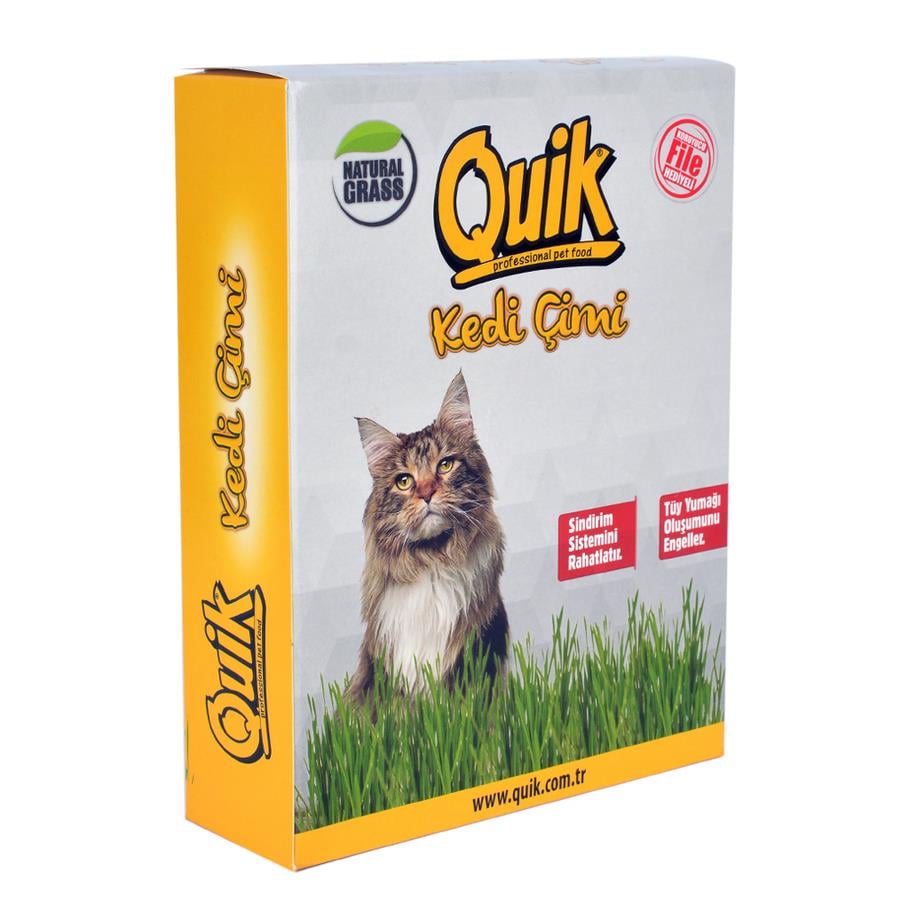 QuikQuik Kedi Ve Kemirgen Çimi