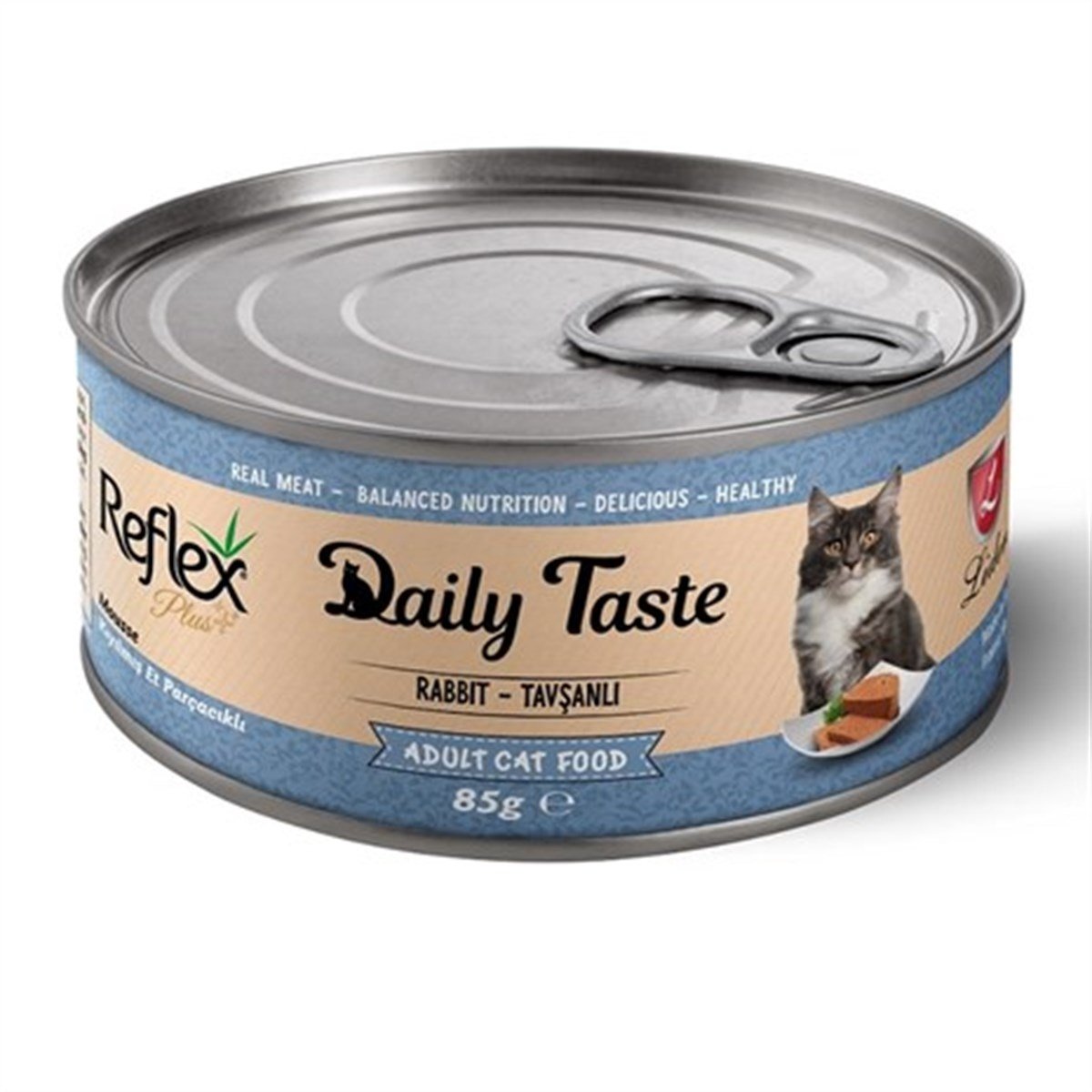 REFLEXReflex Daily Taste Tavşanlı Mousse Kedi Konservesi 85gr