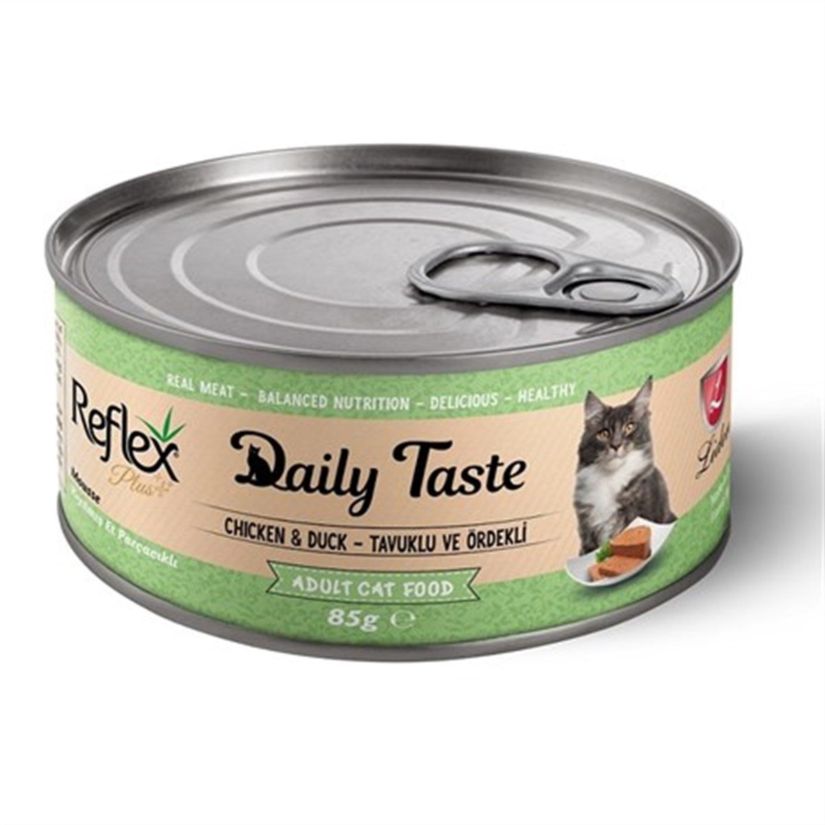 REFLEXReflex Daily Taste Tavuk ve Ördekli Mousse Kedi Konservesi 85gr