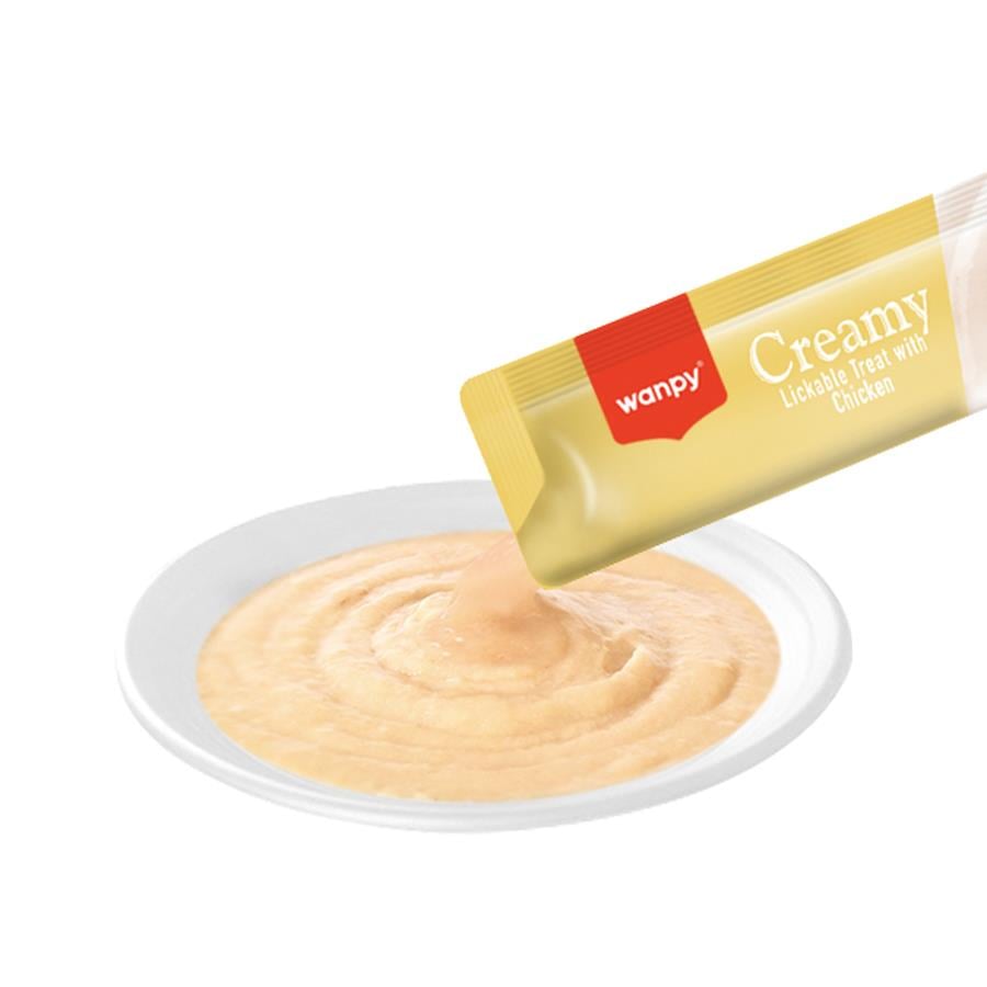 WANPYWanpy Tavuklu Sıvı Kedi Ödülü 5x14 Gr