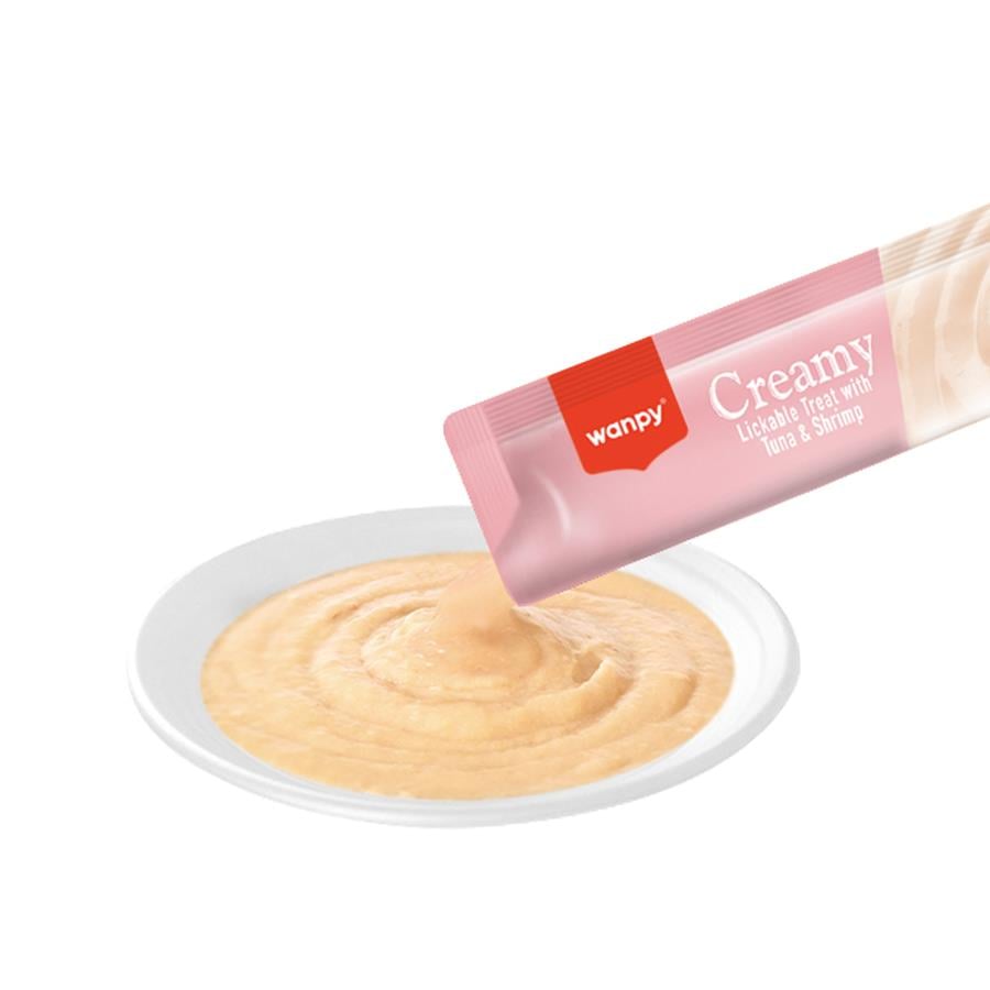 WANPYWanpy Ton Balığı Ve Karidesli Sıvı Kedi Ödülü 5x14 Gr