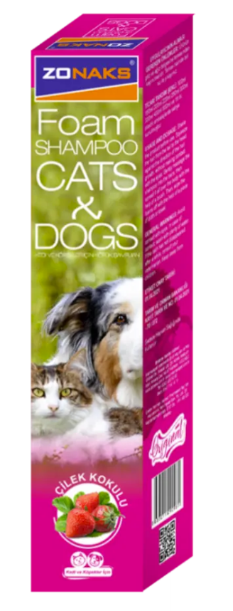 ZONAKSZonaks Köpük Şampuan Çilekli 250 ml.