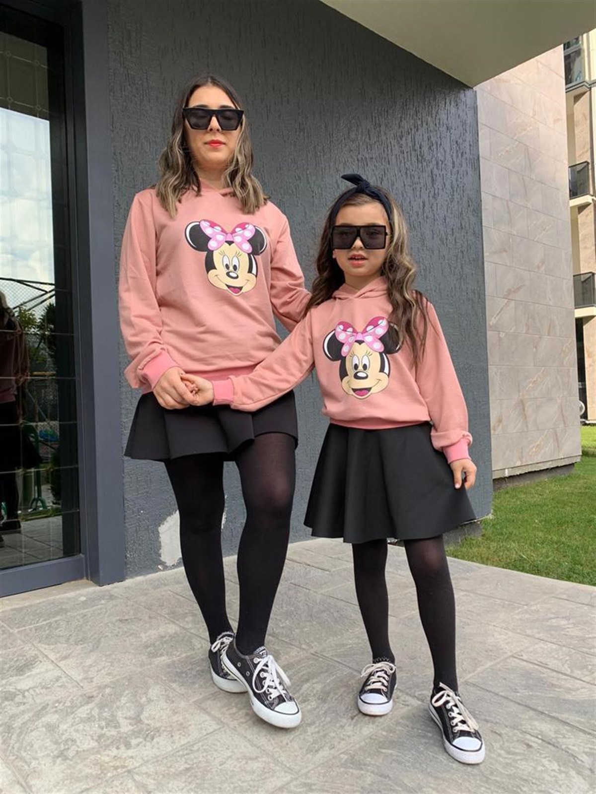 Anne veya Kız Sweat-Kız Çocuk Mont-Bebegimindolabinda.com