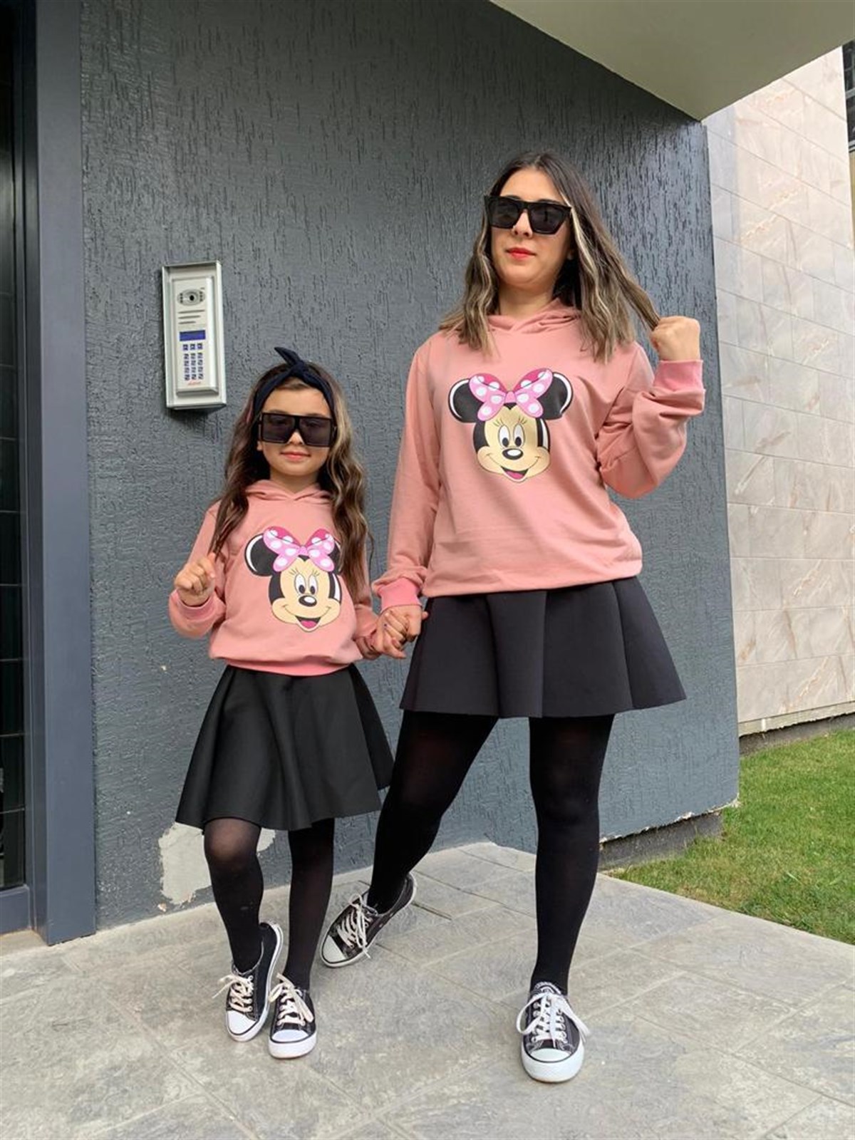 Anne veya Kız Sweat-Kız Çocuk Mont-Bebegimindolabinda.com