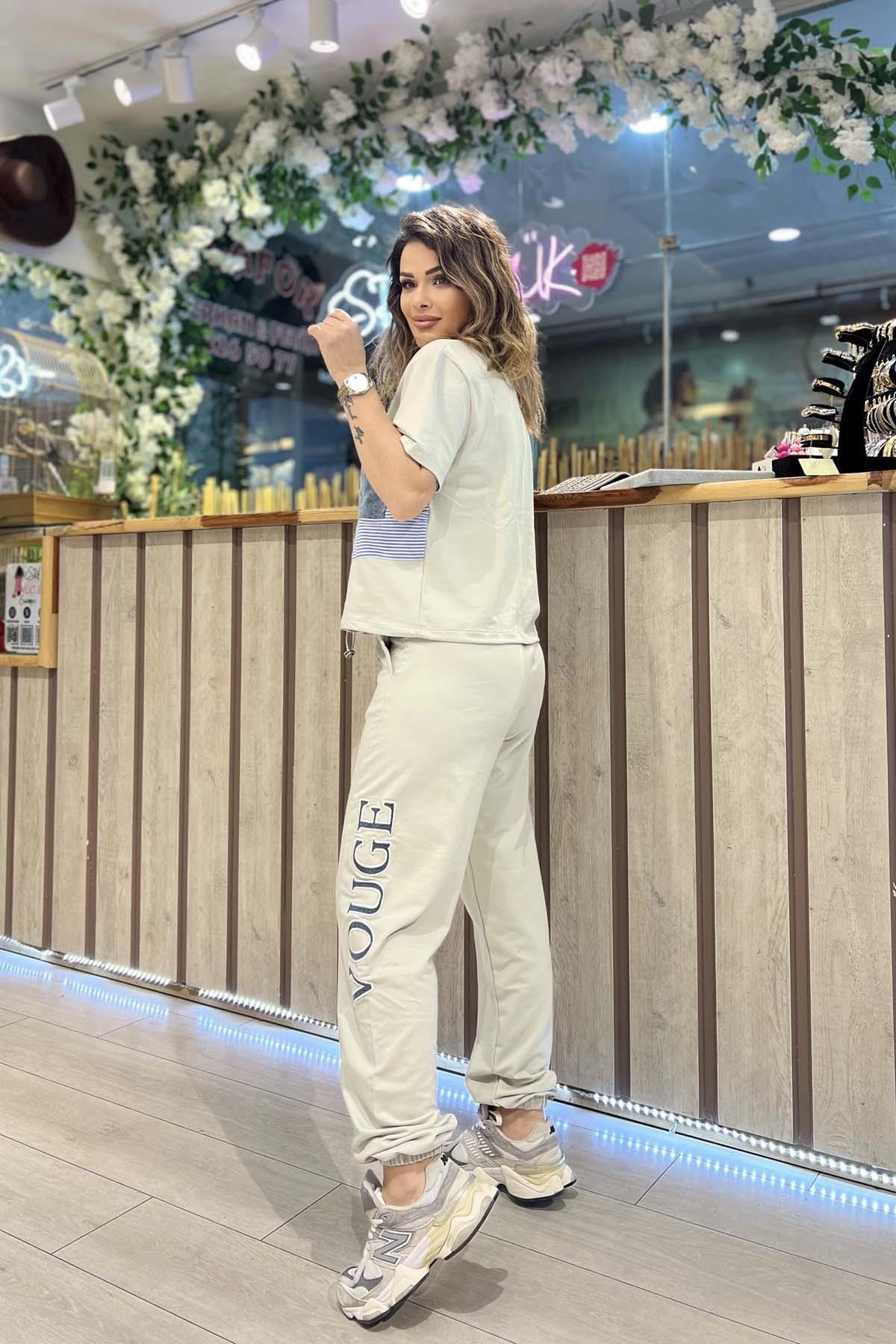 Eswomes Bel Bağlamalı Eşofman Takımı Mint Yeşili