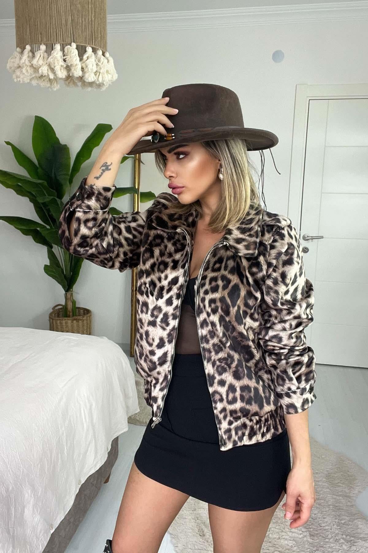 Eswomes Leopar Desen Mont leopar