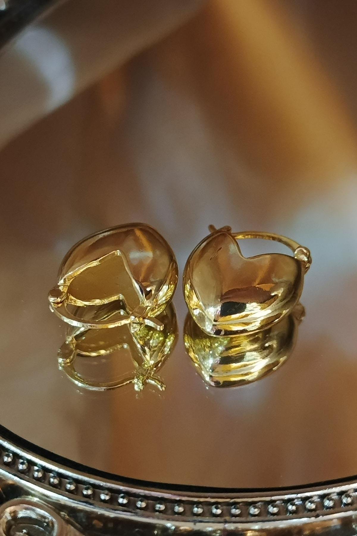 Eswomes Vintage Sepet Küpe Gold