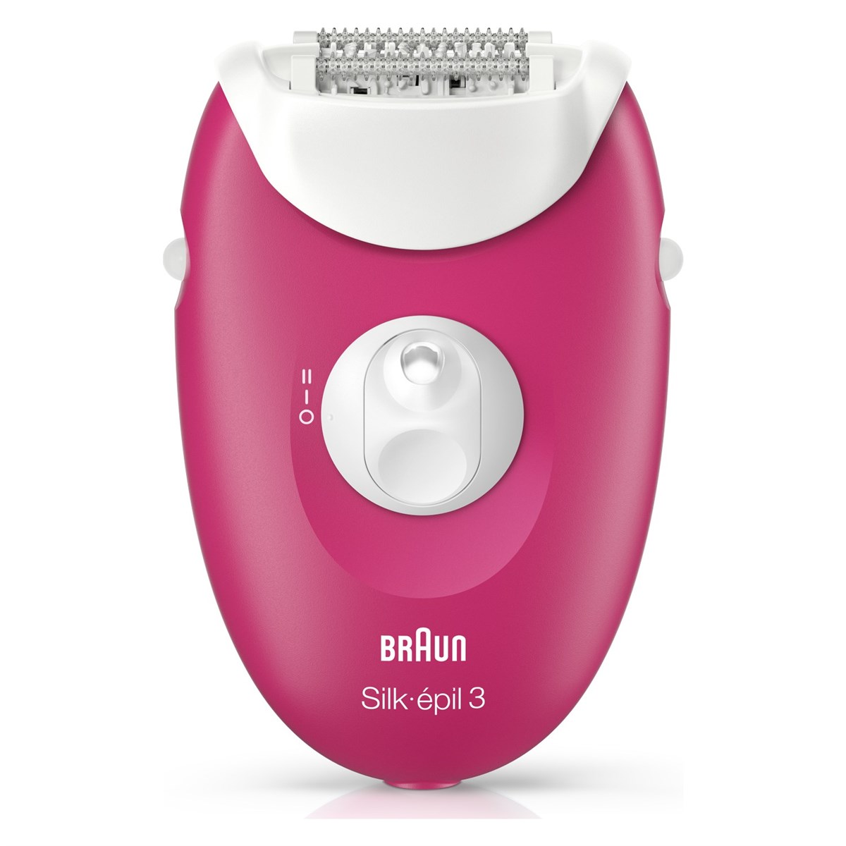 Braun Silk-épil 3 3420 Epilatör Ahududu Pembe - 2 Ek Parçalı Kablolu Epilatör / Epilasyon