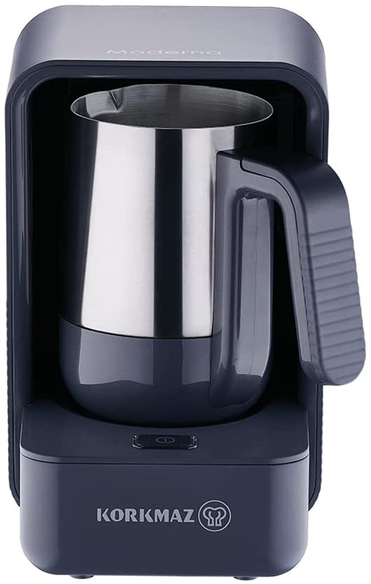 Korkmaz A863-01 Moderna Gri Satin Kahve Makinesi