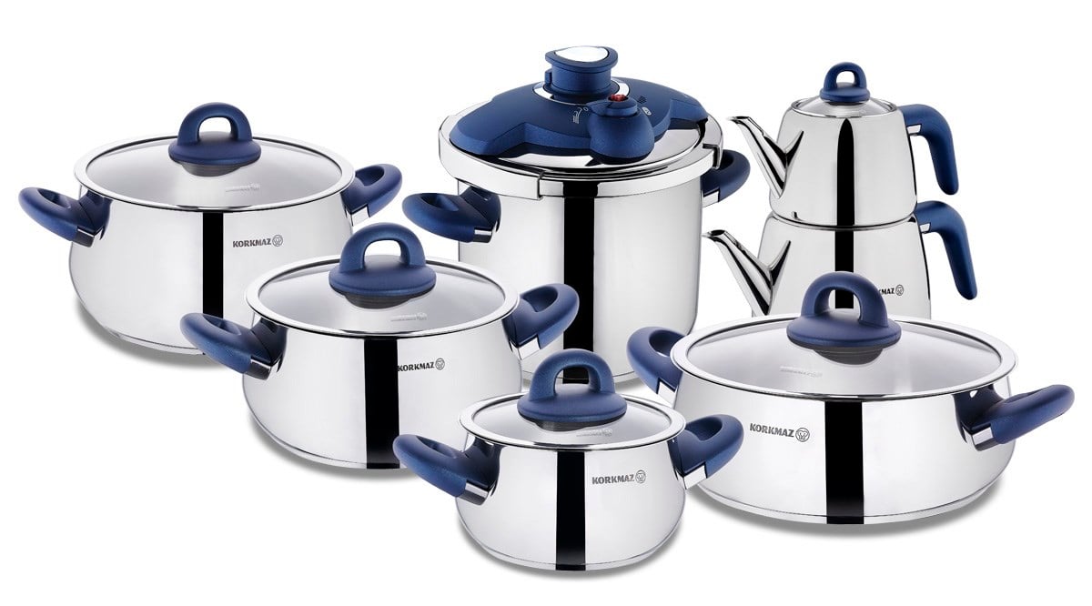 Korkmaz Bella Azura 14 Parça Hiper Set A1756-02