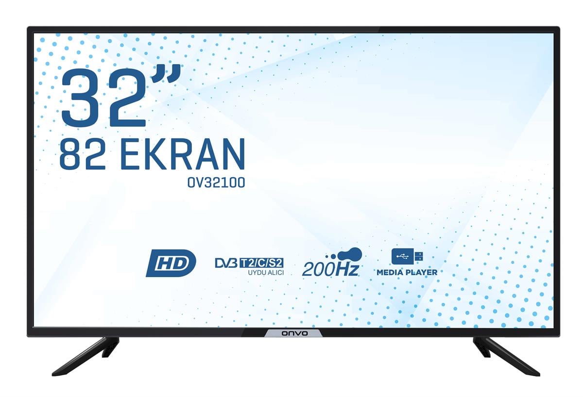 Onvo OV32100 32'' HD Ready Uydu Alıcılı Led Tv