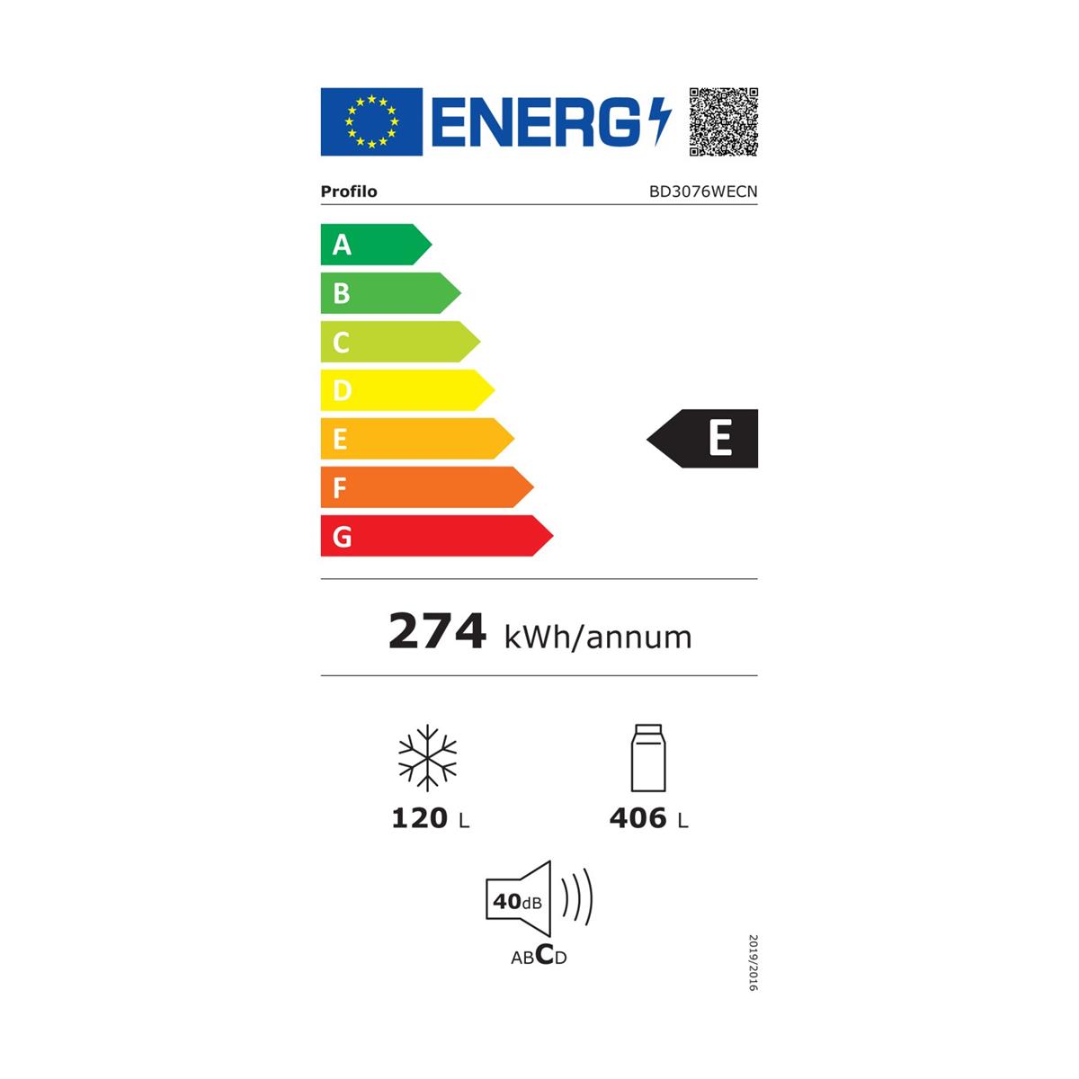 Profi̇lo BD3076WECN 526 Lt Kombi̇ Nofrost Buzdolabı