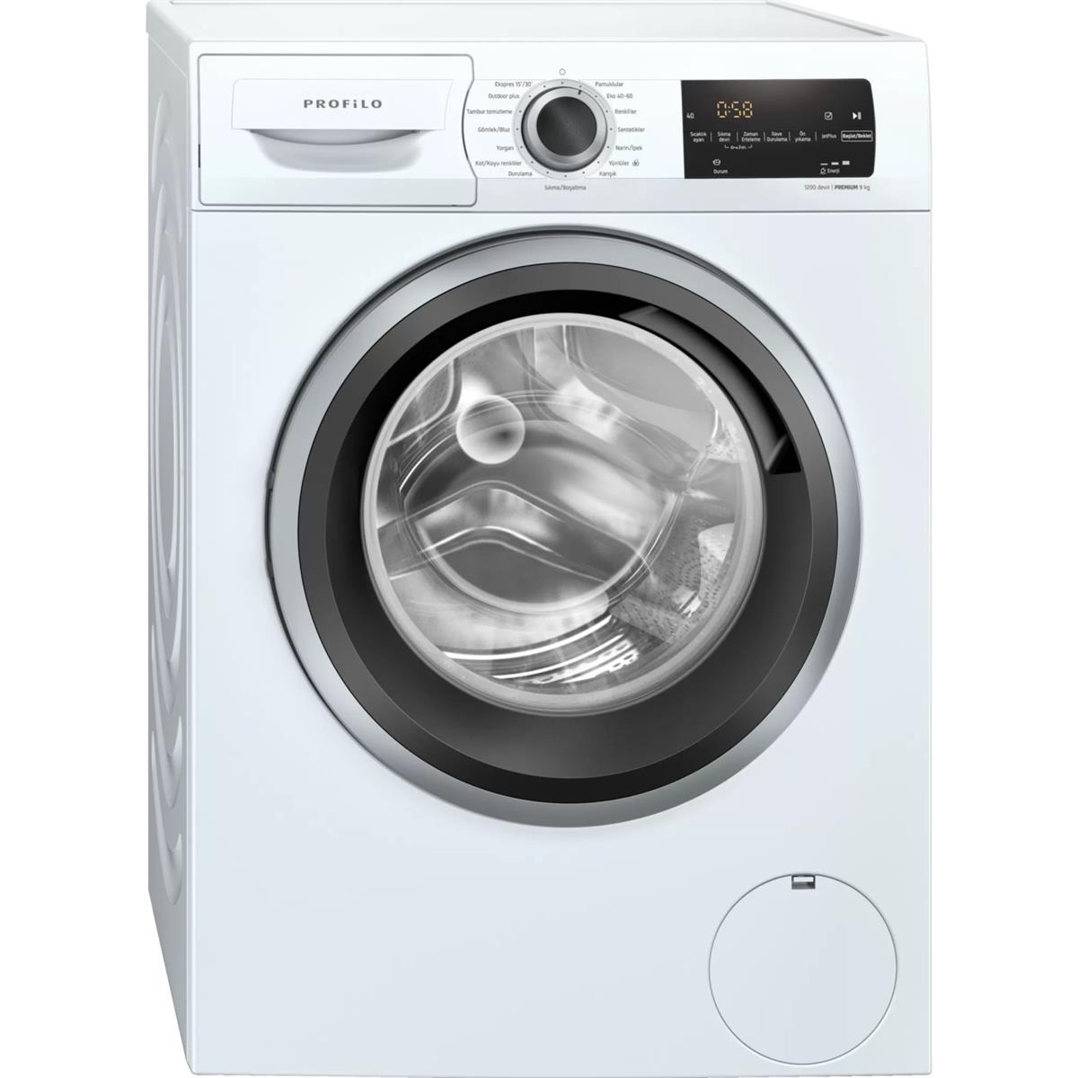 Profilo CMU12T91TR 9 Kg 1200 Devir Çamaşır Makinesi