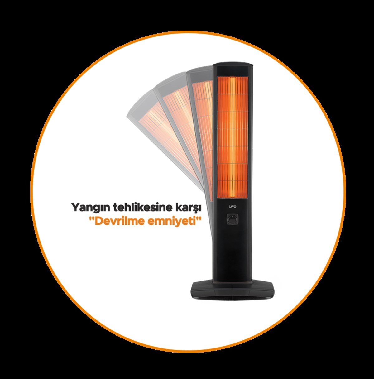 UFO Micatronic 1900 W Kule Tipi Isıtıcı