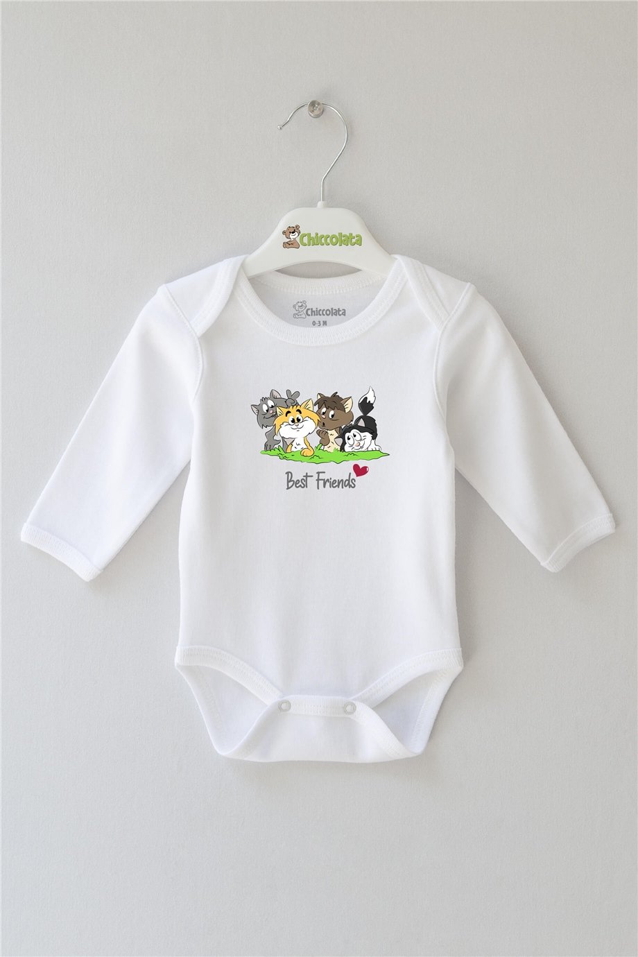 Best Friends Uzun Kollu Bebek Body