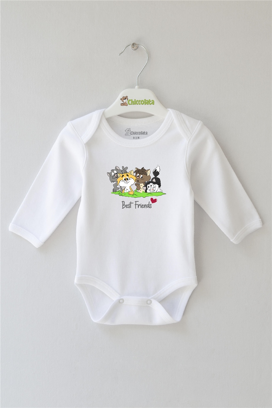 Best Friends Uzun Kollu Bebek Body