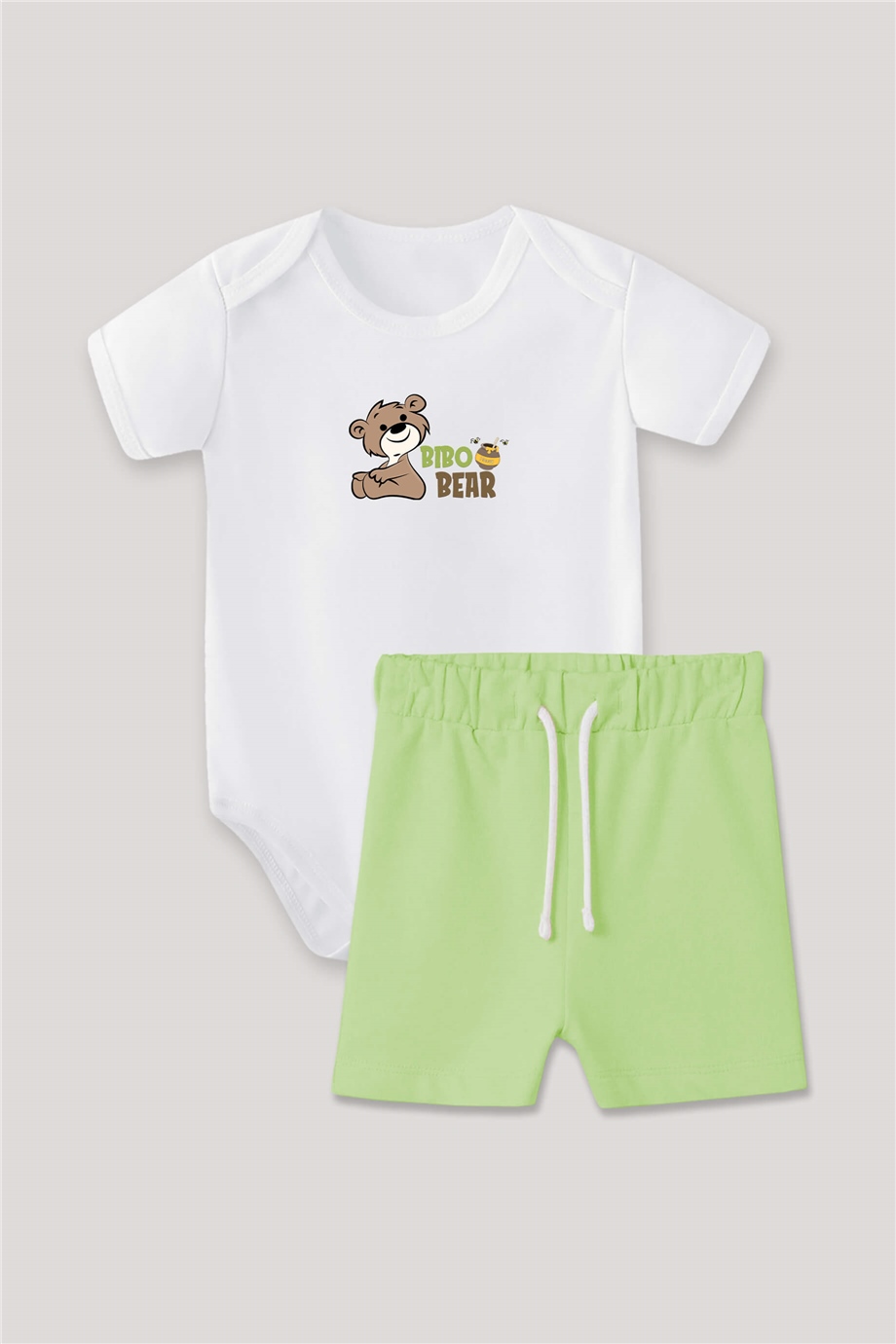 Bibo Bear Bebek Body Takım