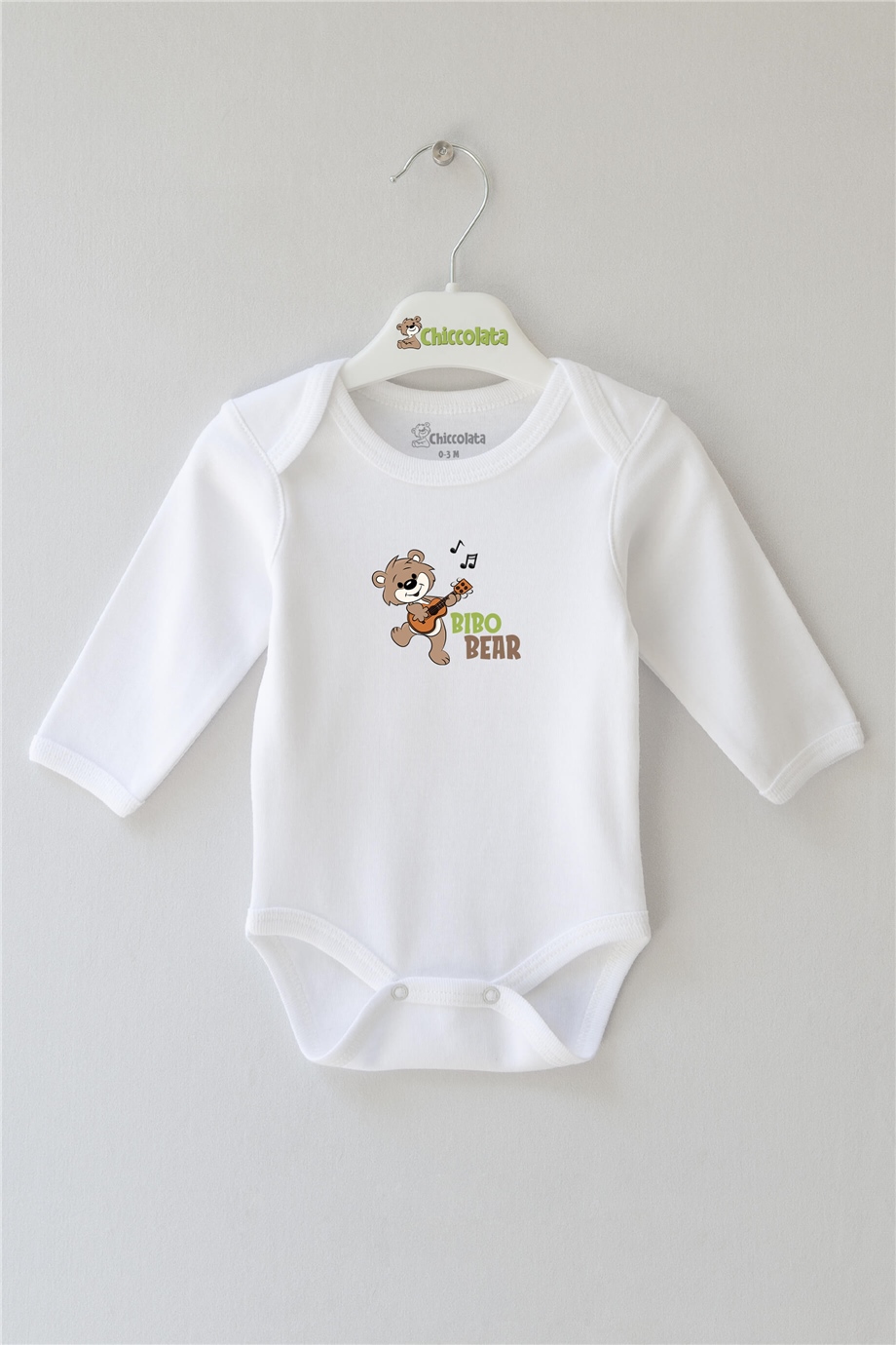 Bibo Bear Uzun Kollu Bebek Body