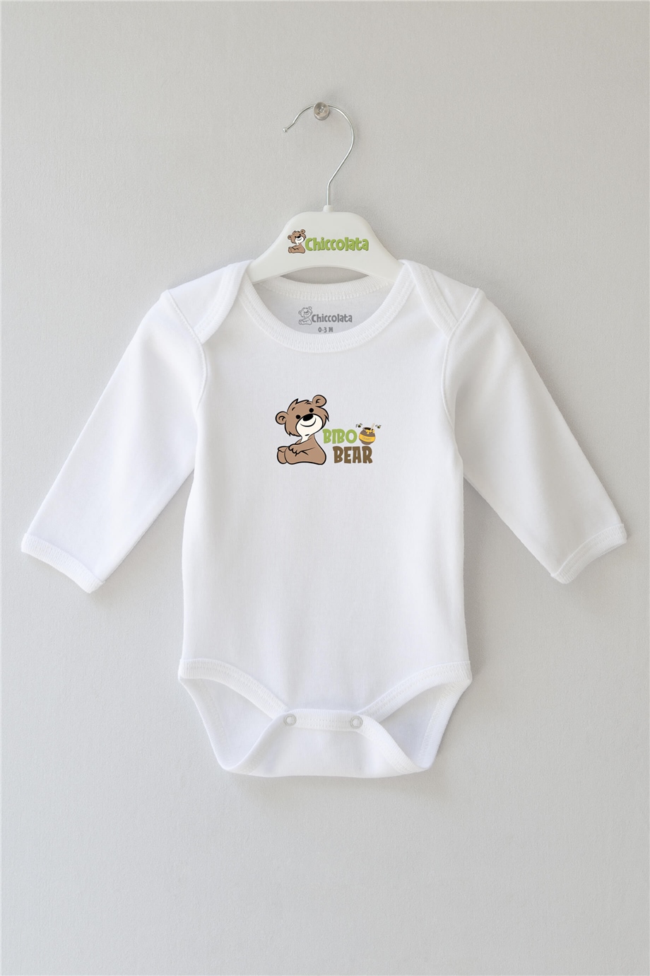 Bibo Bear Uzun Kollu Bebek Body