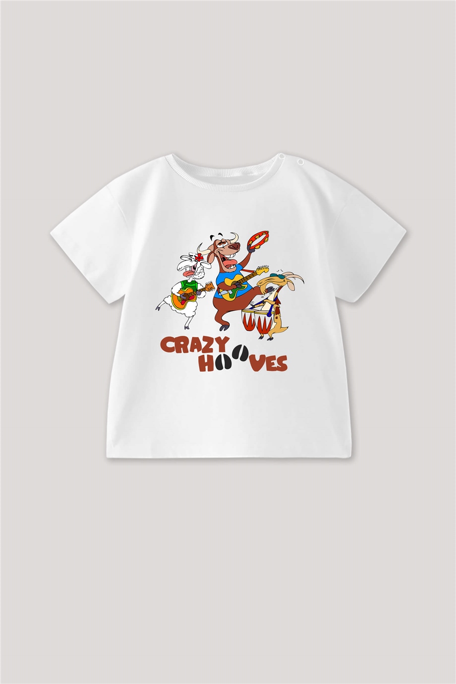 Crazy Hooves Bebek Tişört