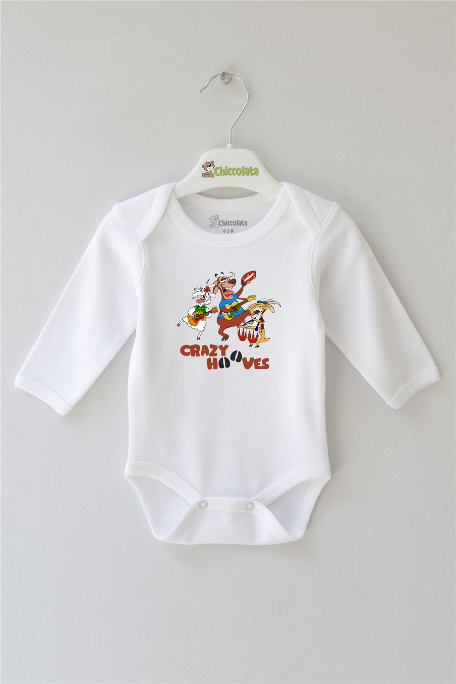 Crazy Hooves Uzun Kollu Bebek Body