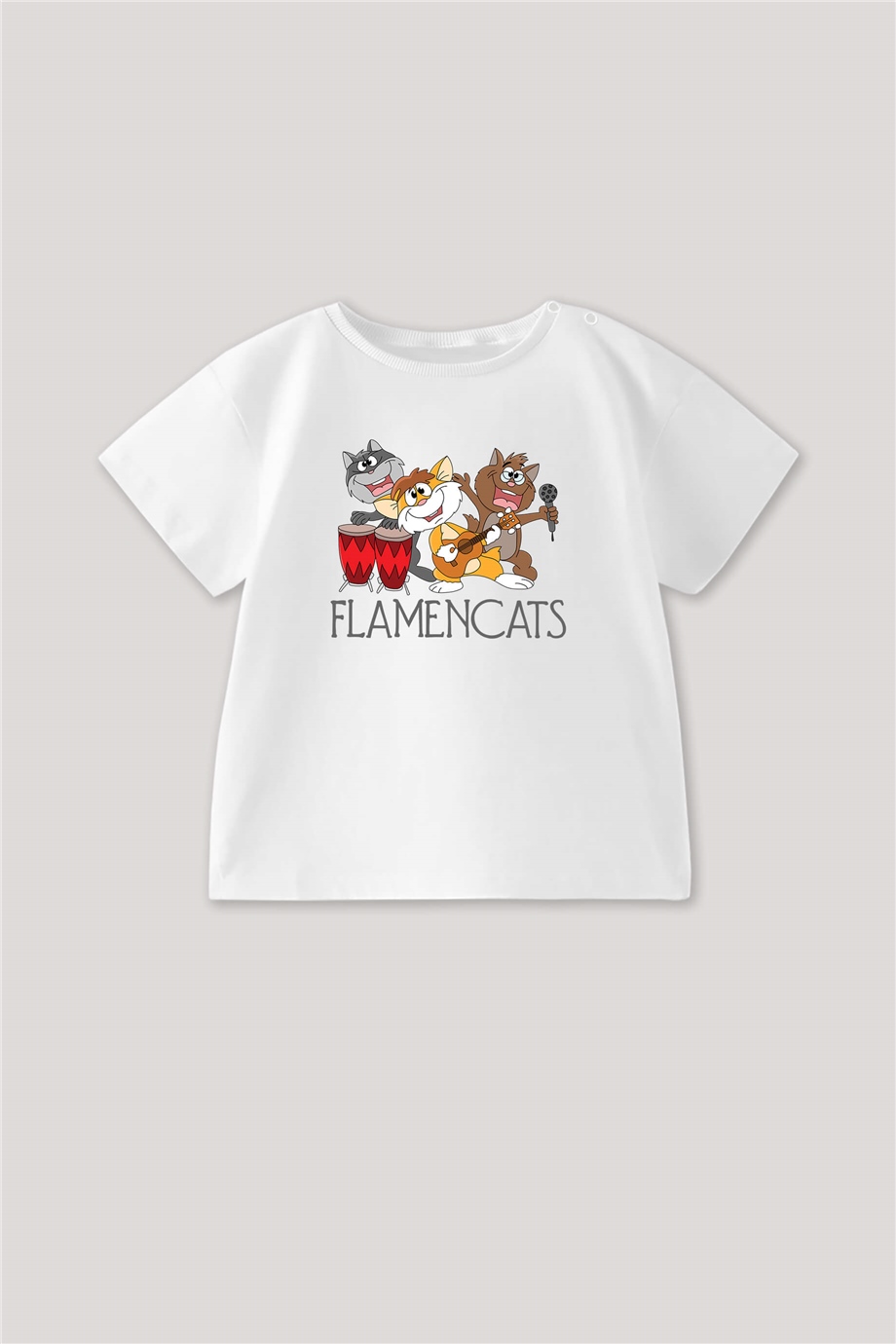 Flamencats Bebek Tişört