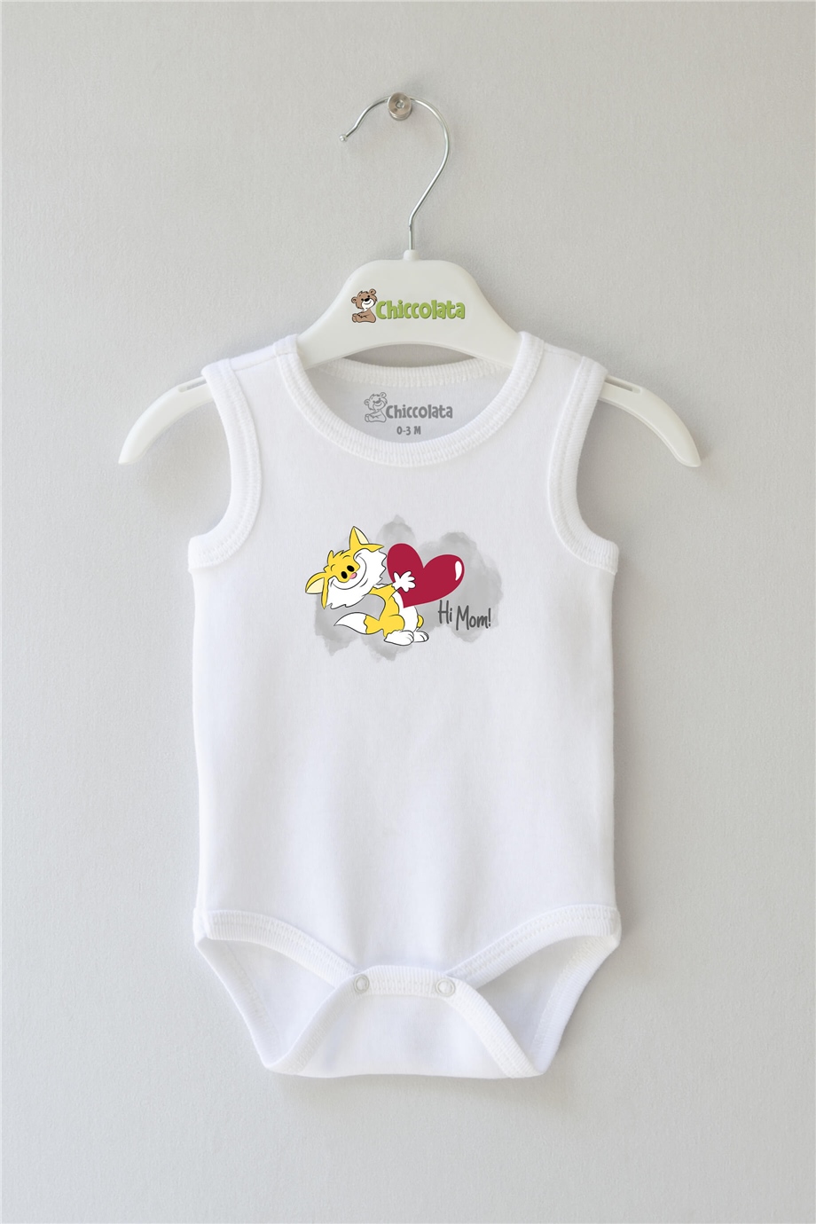 Hi Mom Kolsuz Bebek Body