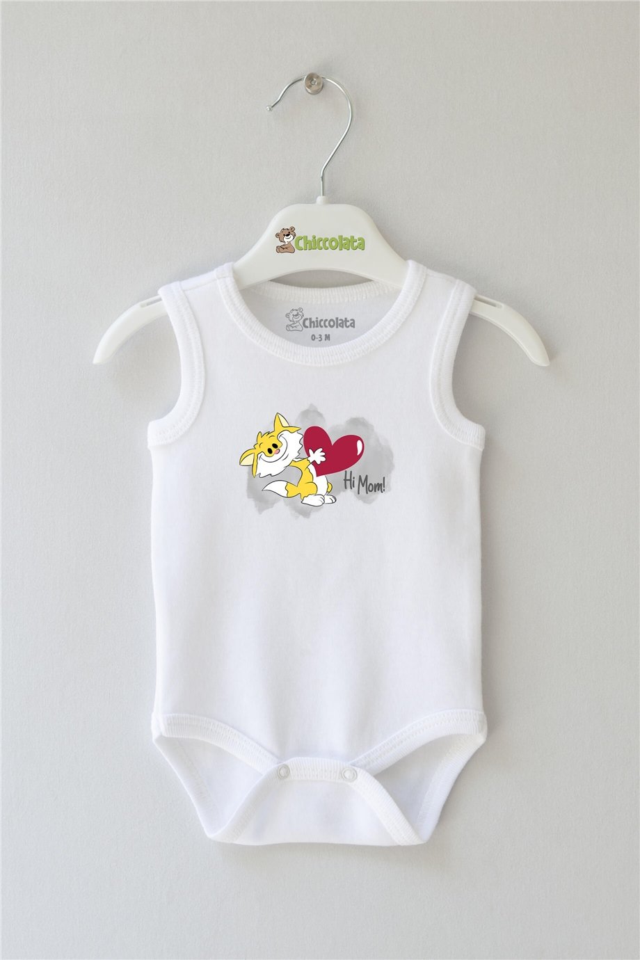 Hi Mom Kolsuz Bebek Body