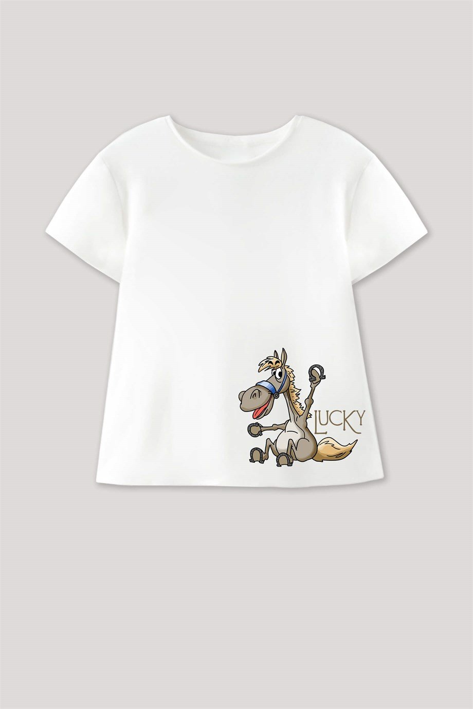 Lucky Kız Çocuk Tişört