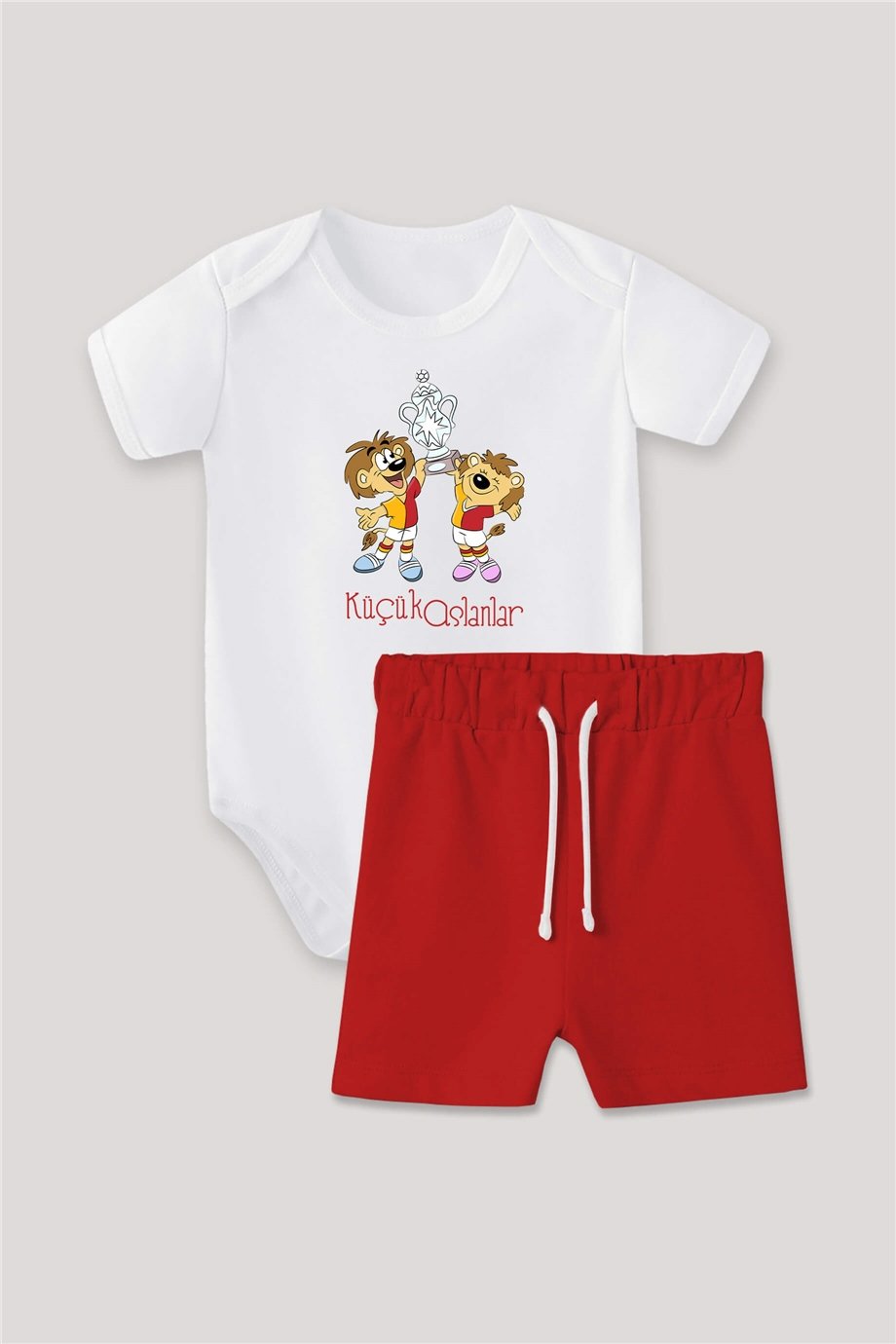 Minik Aslanlar Bebek Body Takım