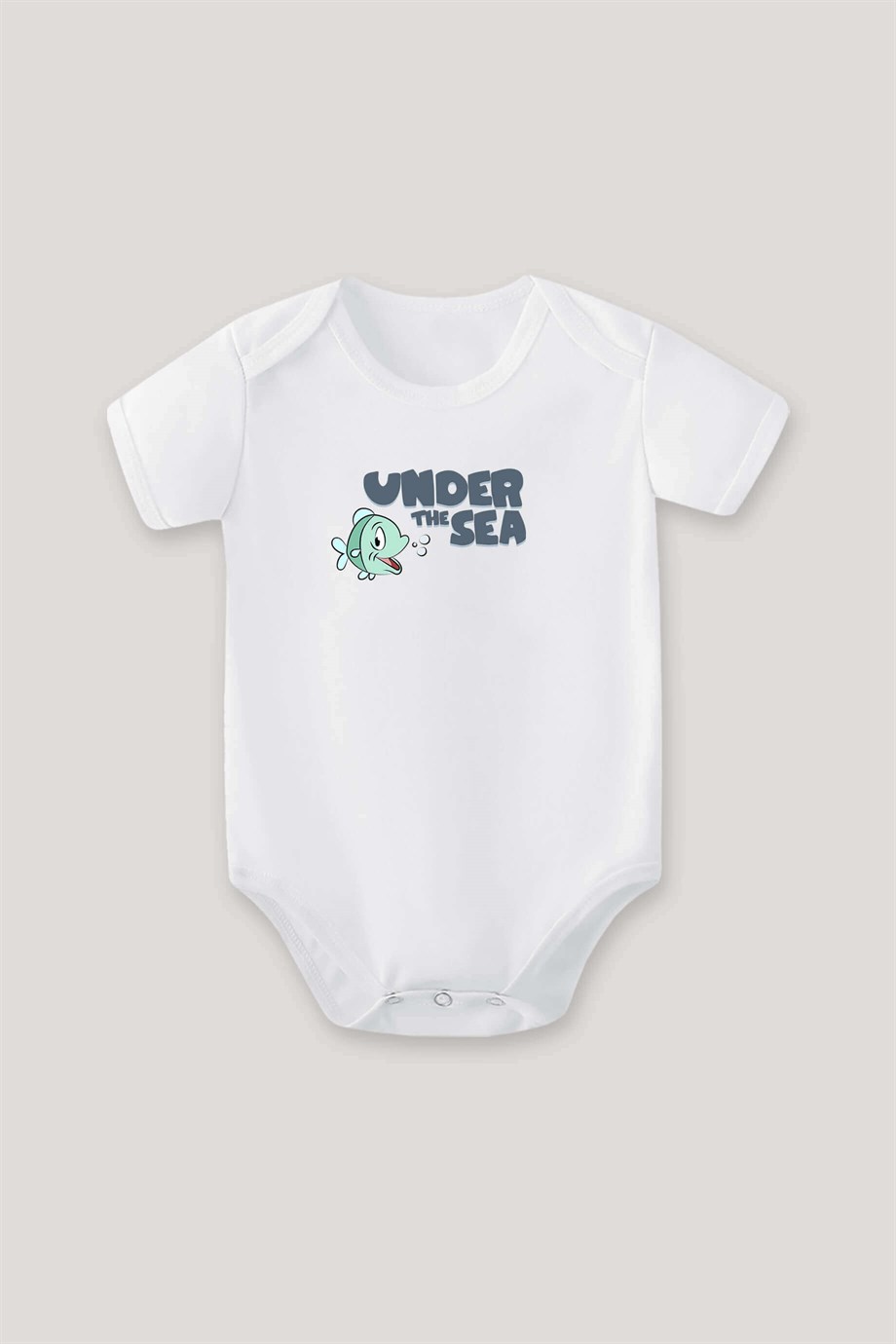 Under the Sea Bebek Body Şort Üçlü Set