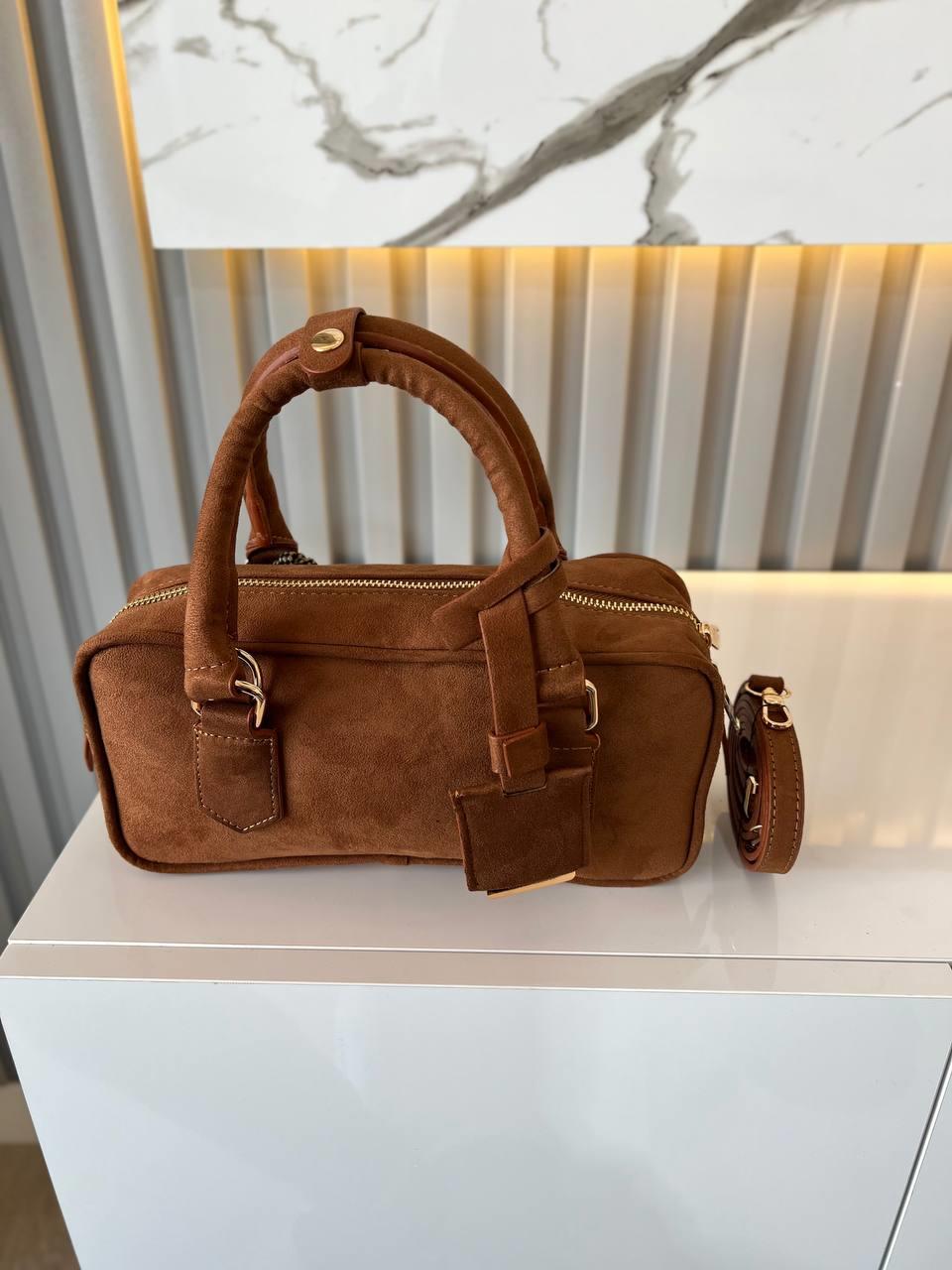 LUXE TABA SÜET KADIN ÇANTA