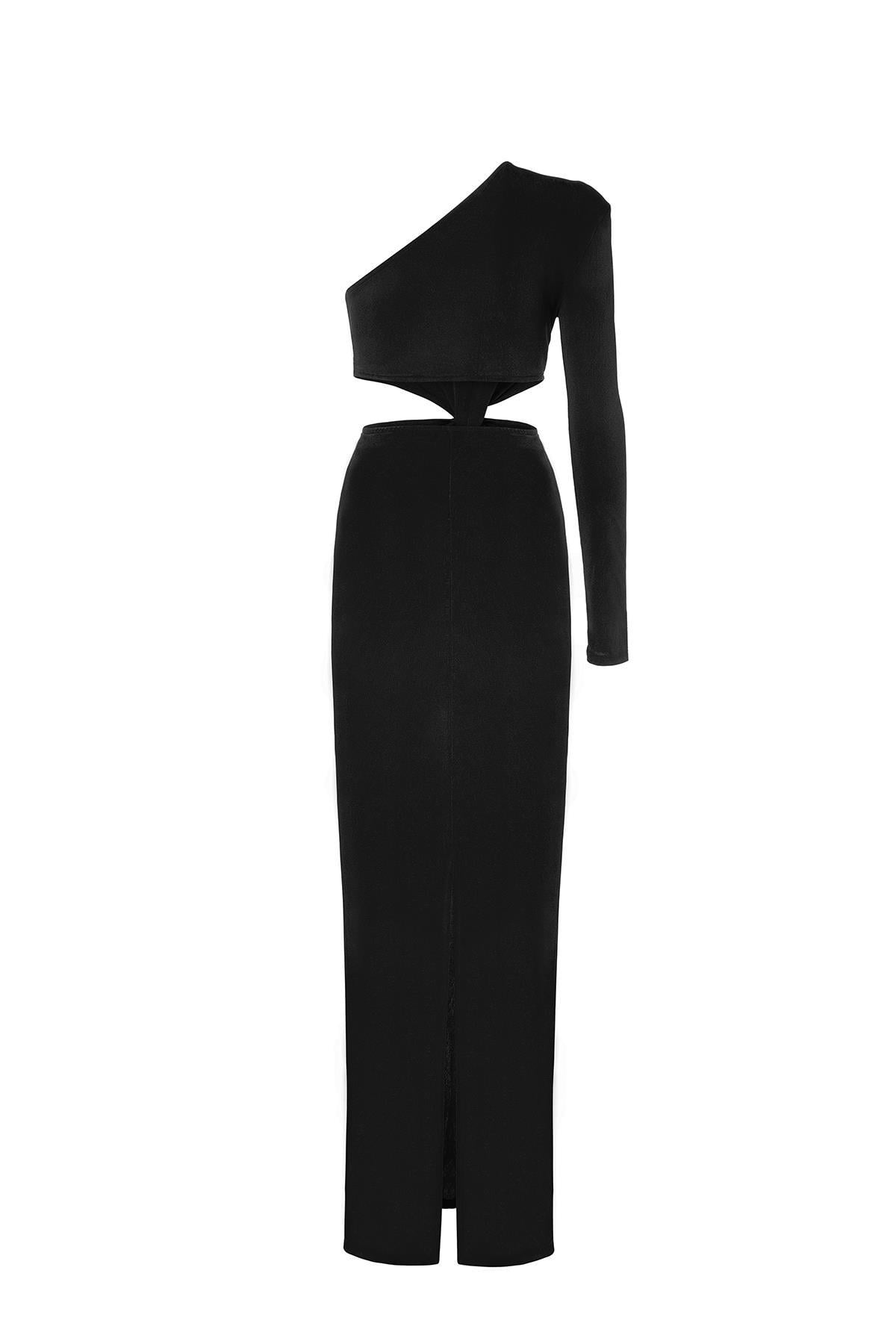 Lavinya Night Dress Siyah