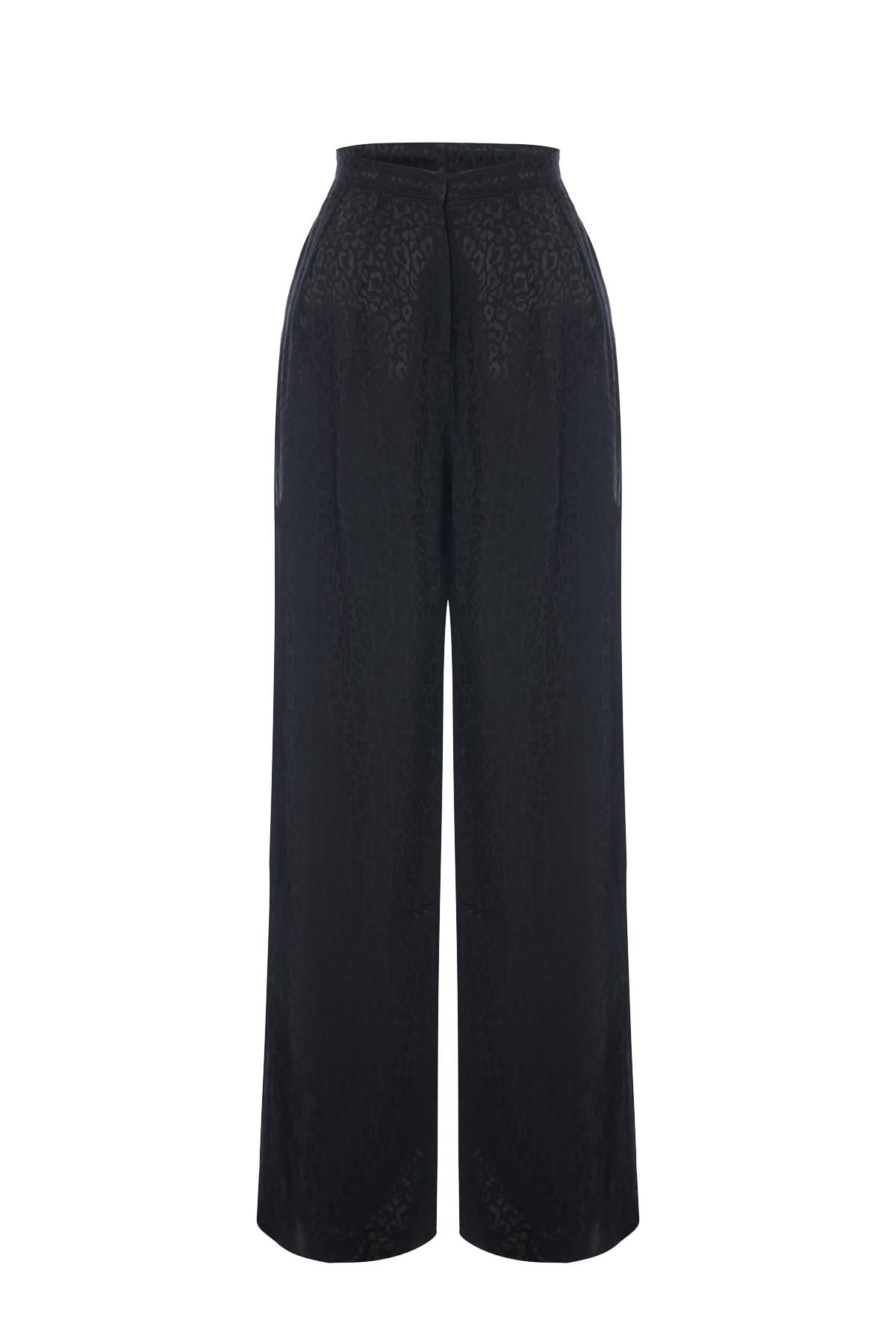 Pantolon SİYAH LEOPAR