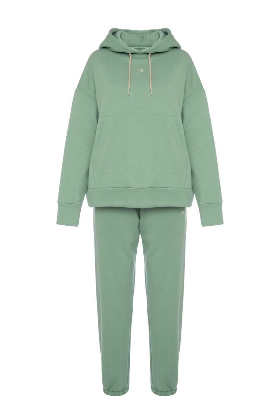 Sweatpants Şardonlu Yeşil