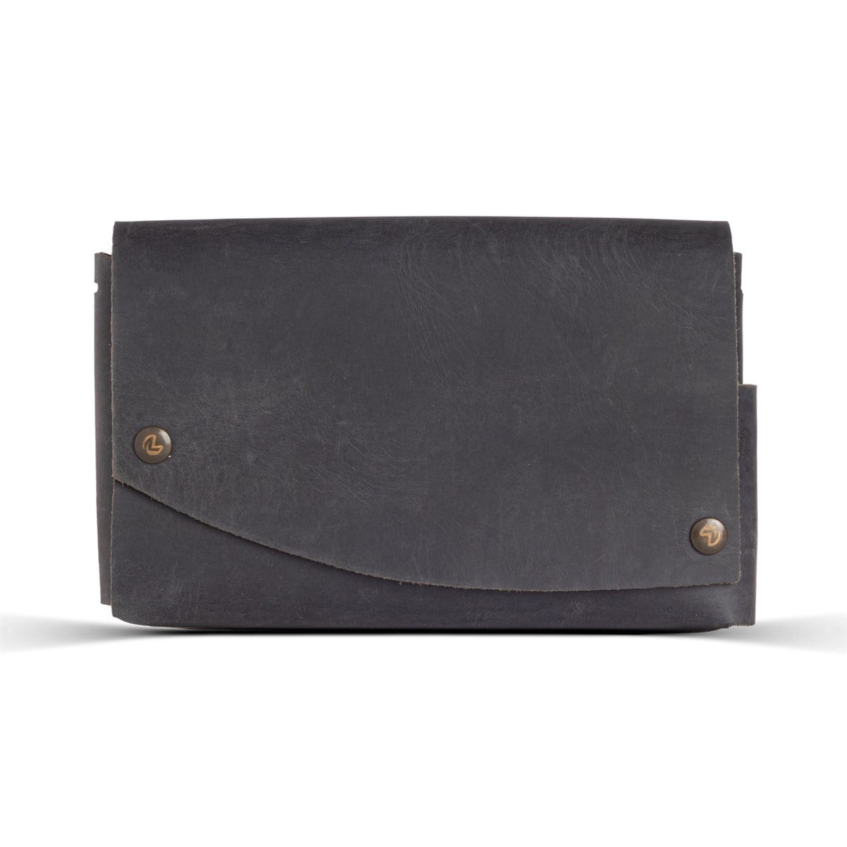 Tirski, Velvety Yoku Bag In Navy Blue