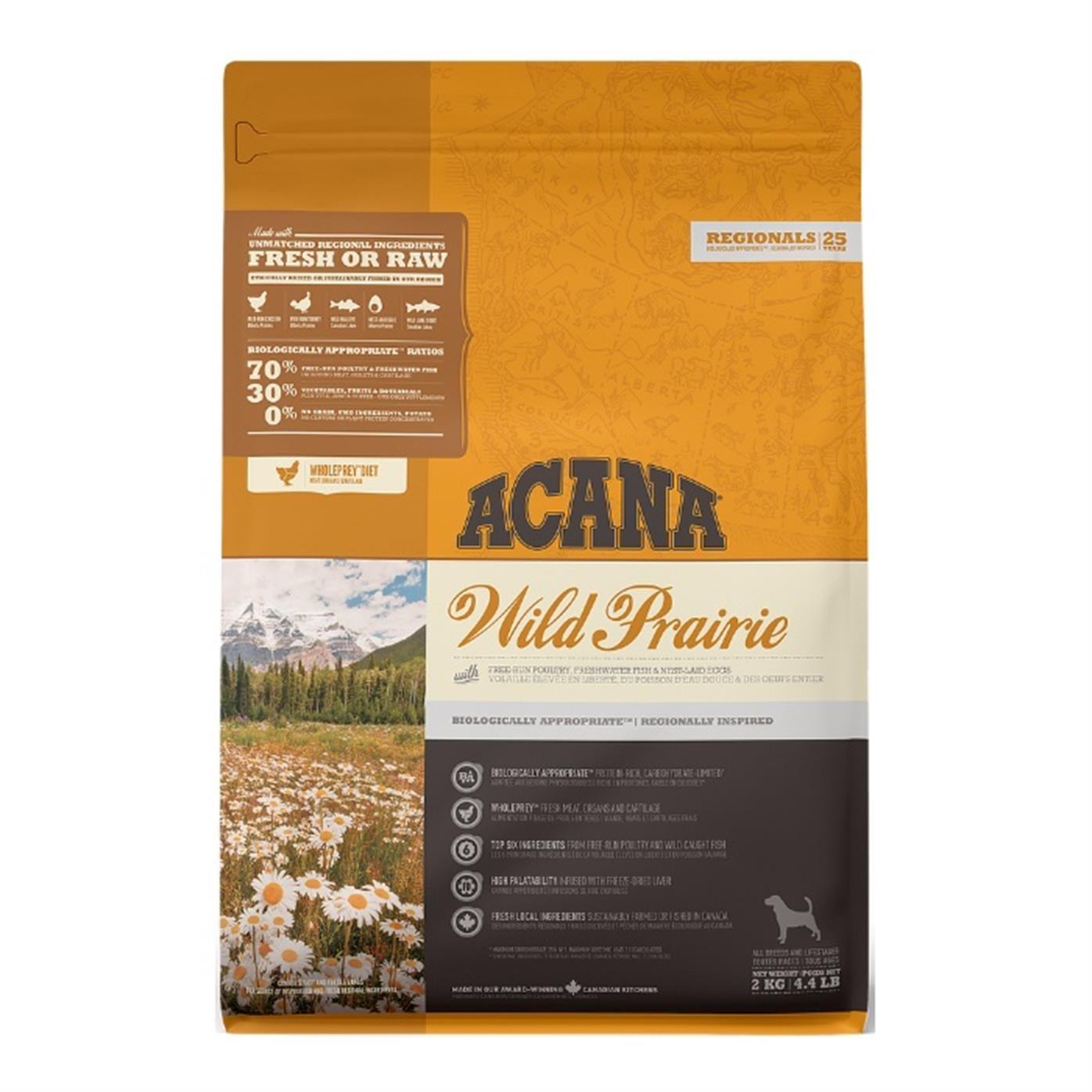 Acana Wild Prairie Tüm Irklar İçin Tavuklu Köpek Maması 2 Kg