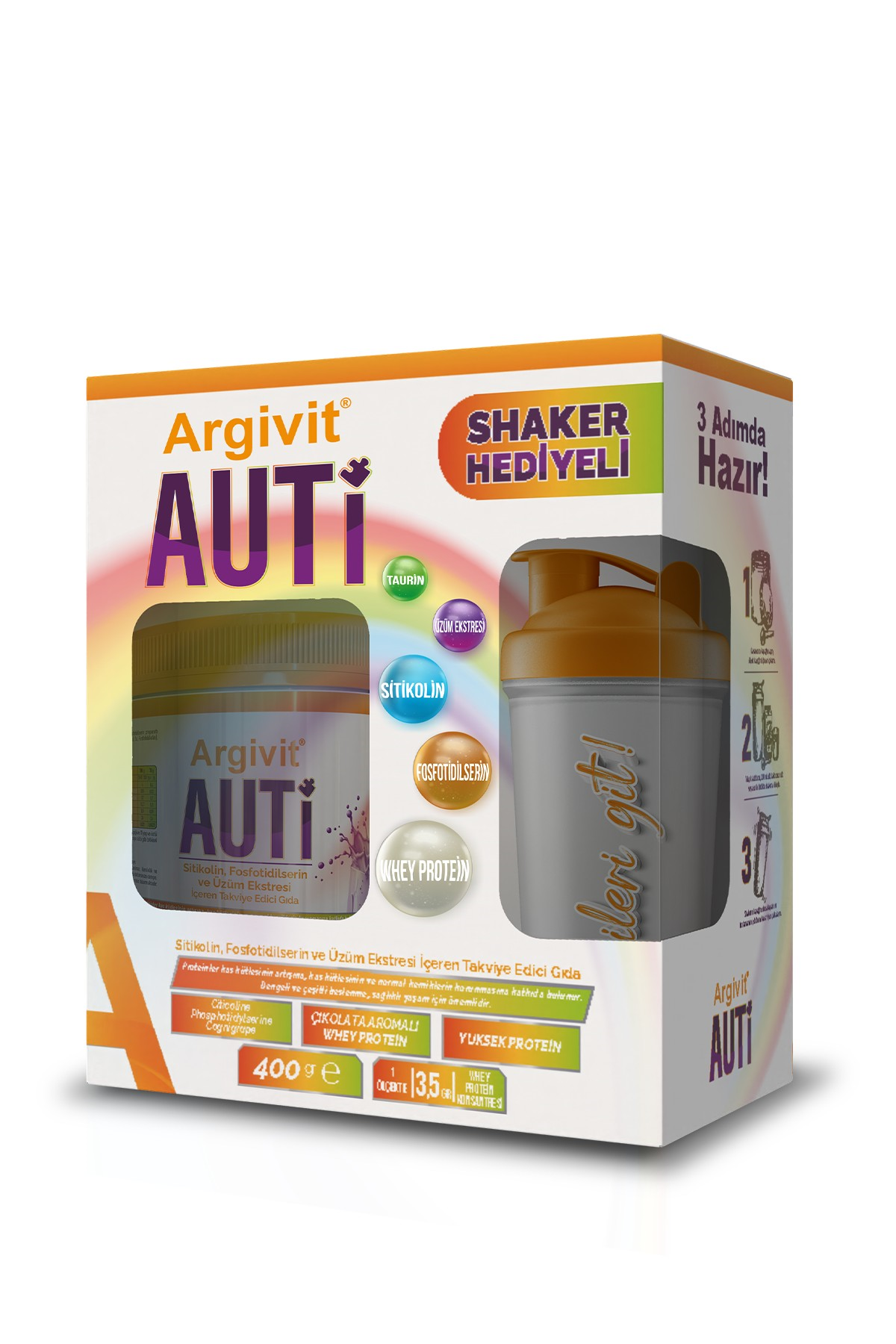 Argivit Auti Taurin, shaker 