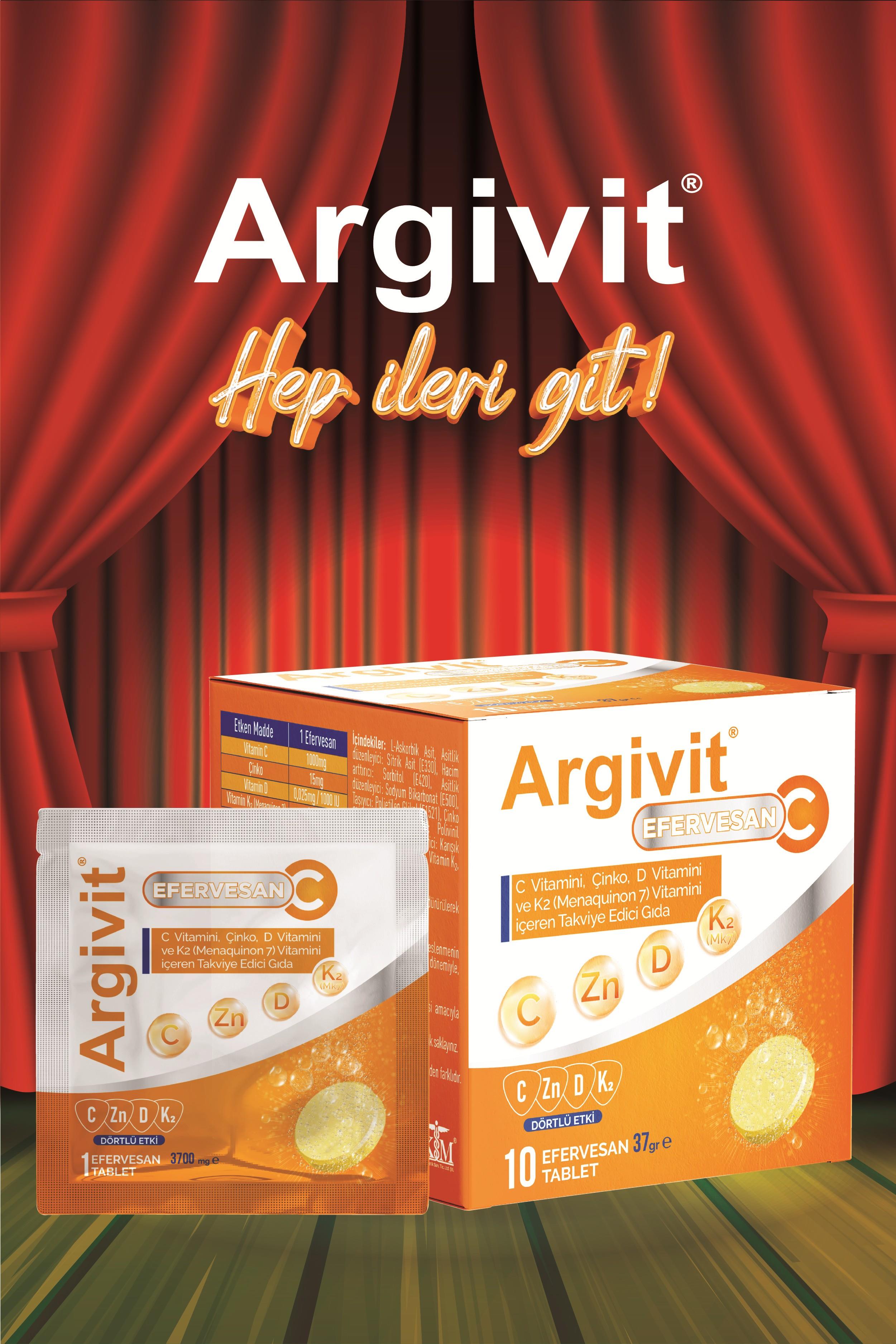 Argivit Effervescent C Tablet 10 Tablets