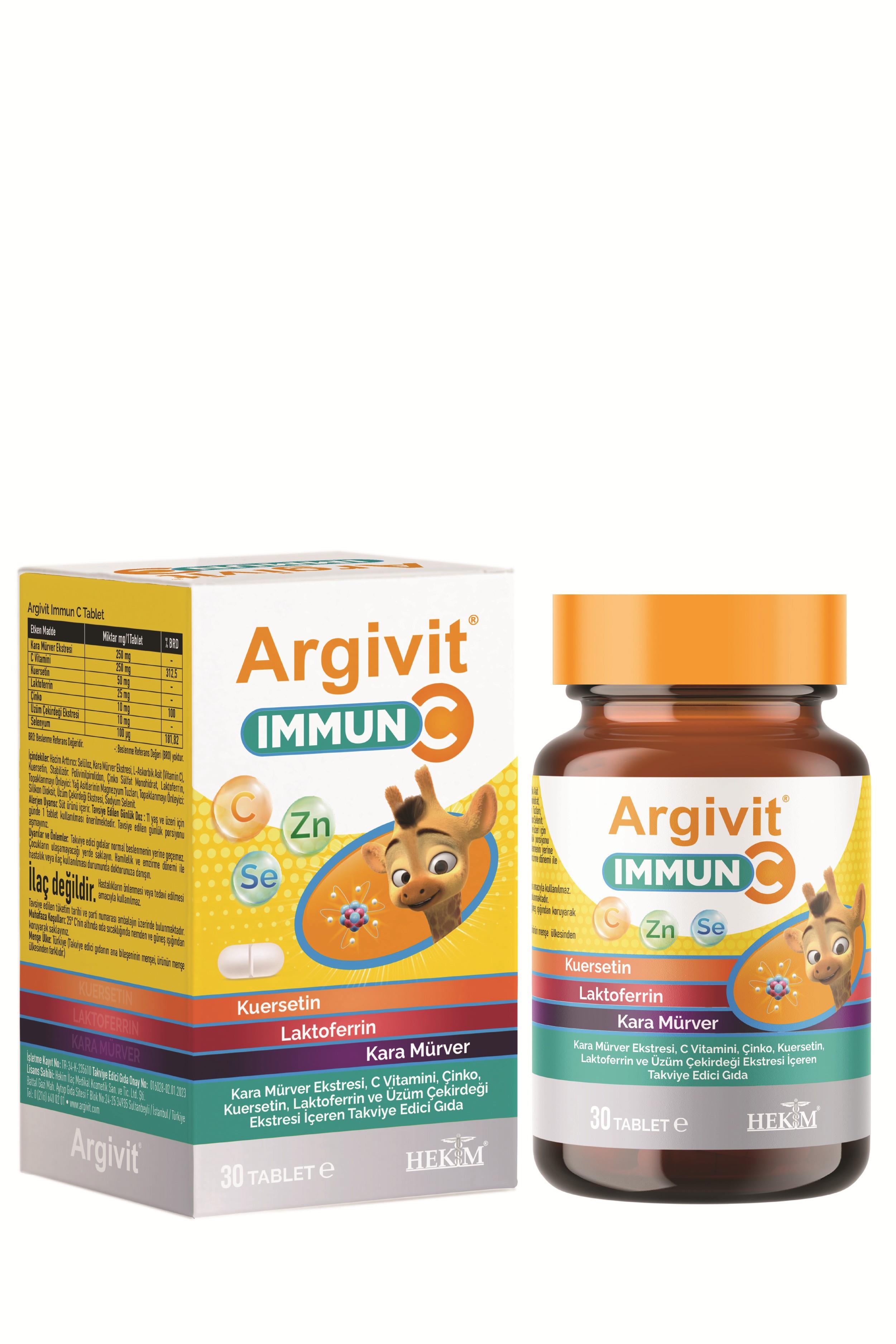 Argivit Immun C 30 Tablets