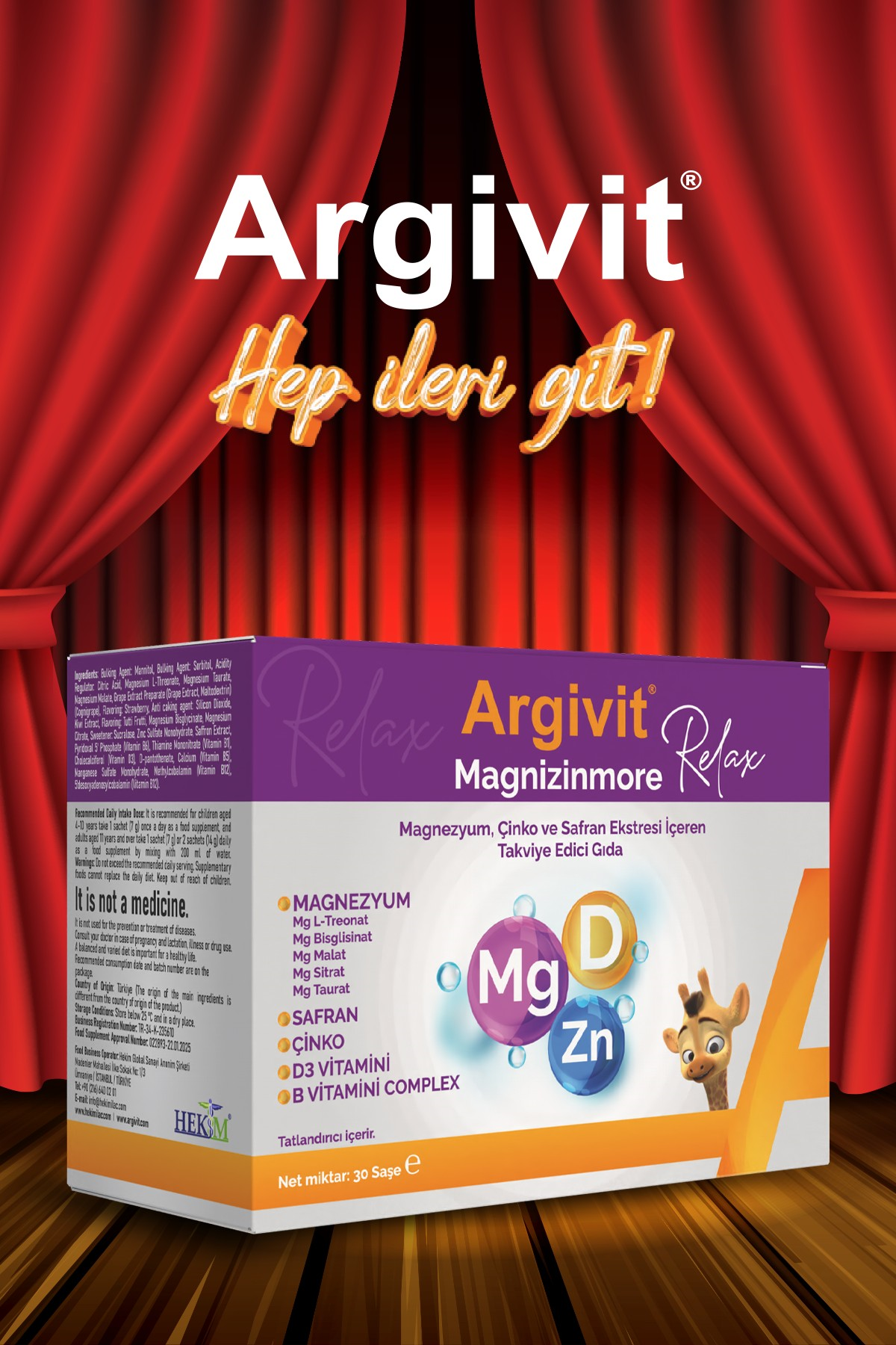 Argivit Magnizinmore Relax 