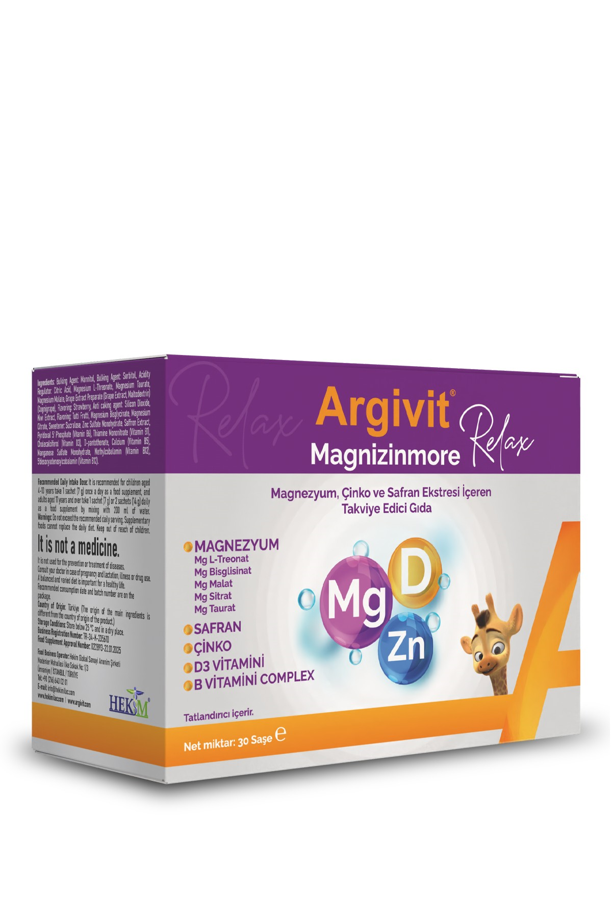 Argivit Magnizinmore Relax 