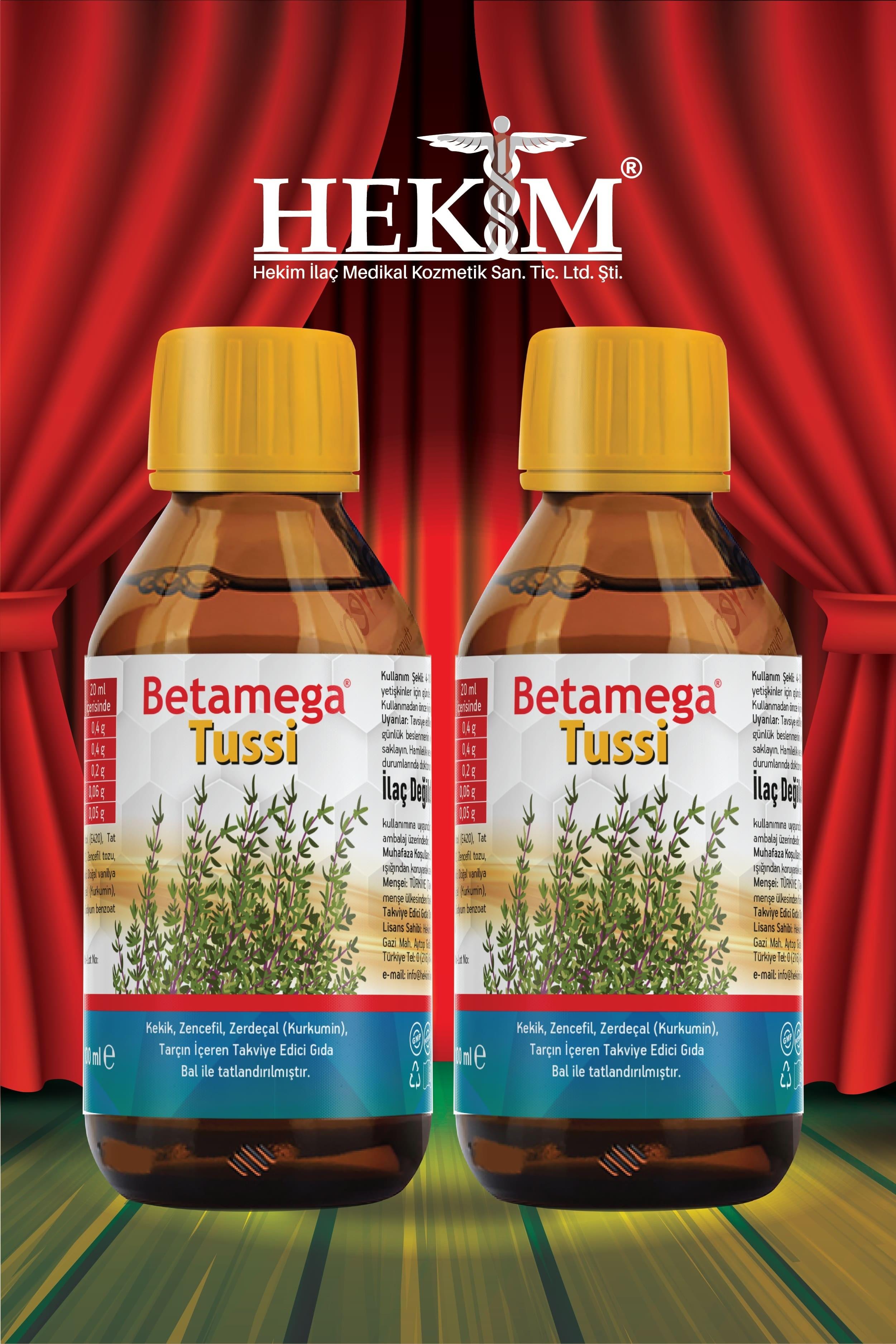 Betamega Tussi Syrup 100 ml Pack of 2
